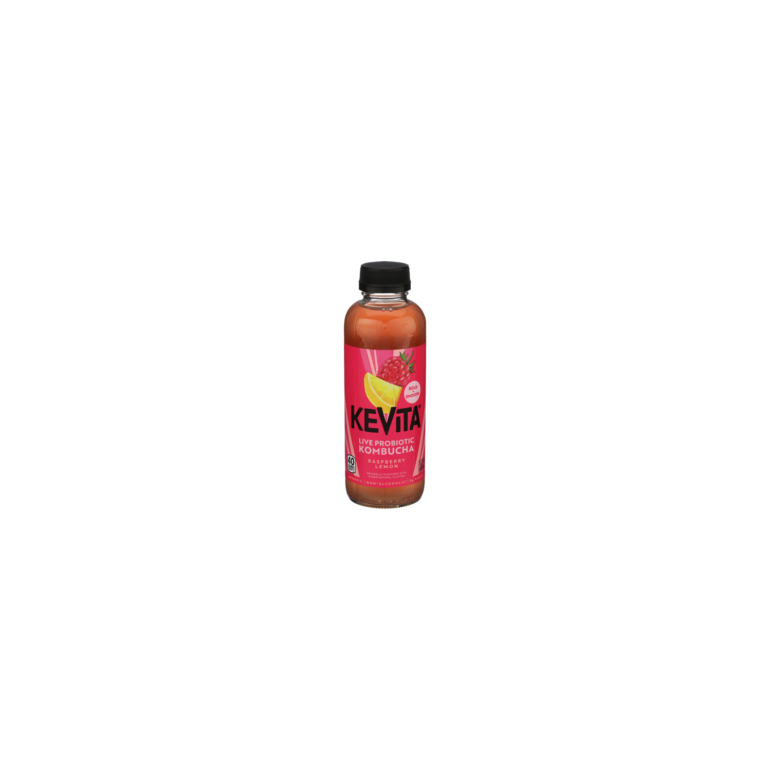 Kevita Raspberry Lemon Chilled Juices Master Brew Kombucha - 15.2 Fluid Ounce Image 1 of 4