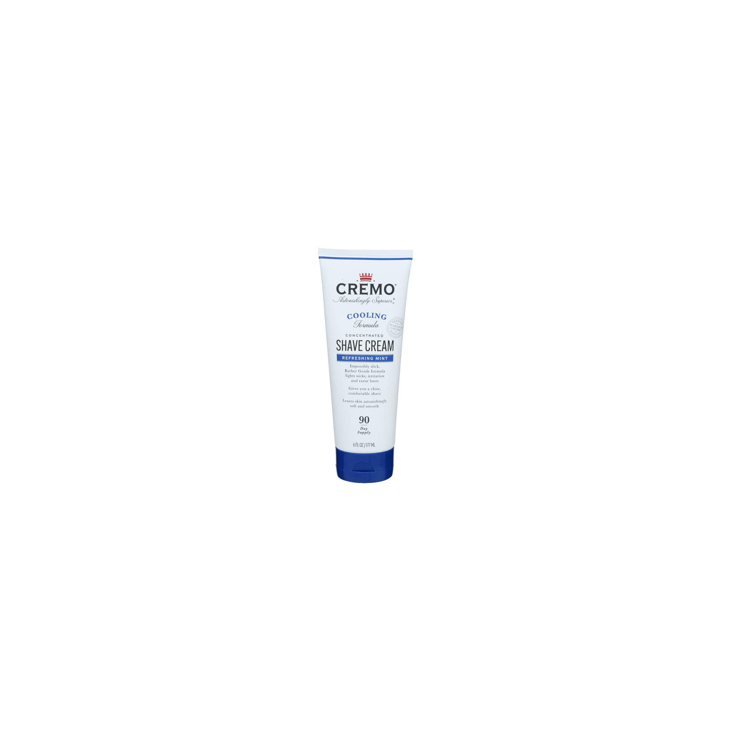 Cremo Refreshing Mint Concentrated Shave Cream - 6 Fluid Ounce Image 1 of 3