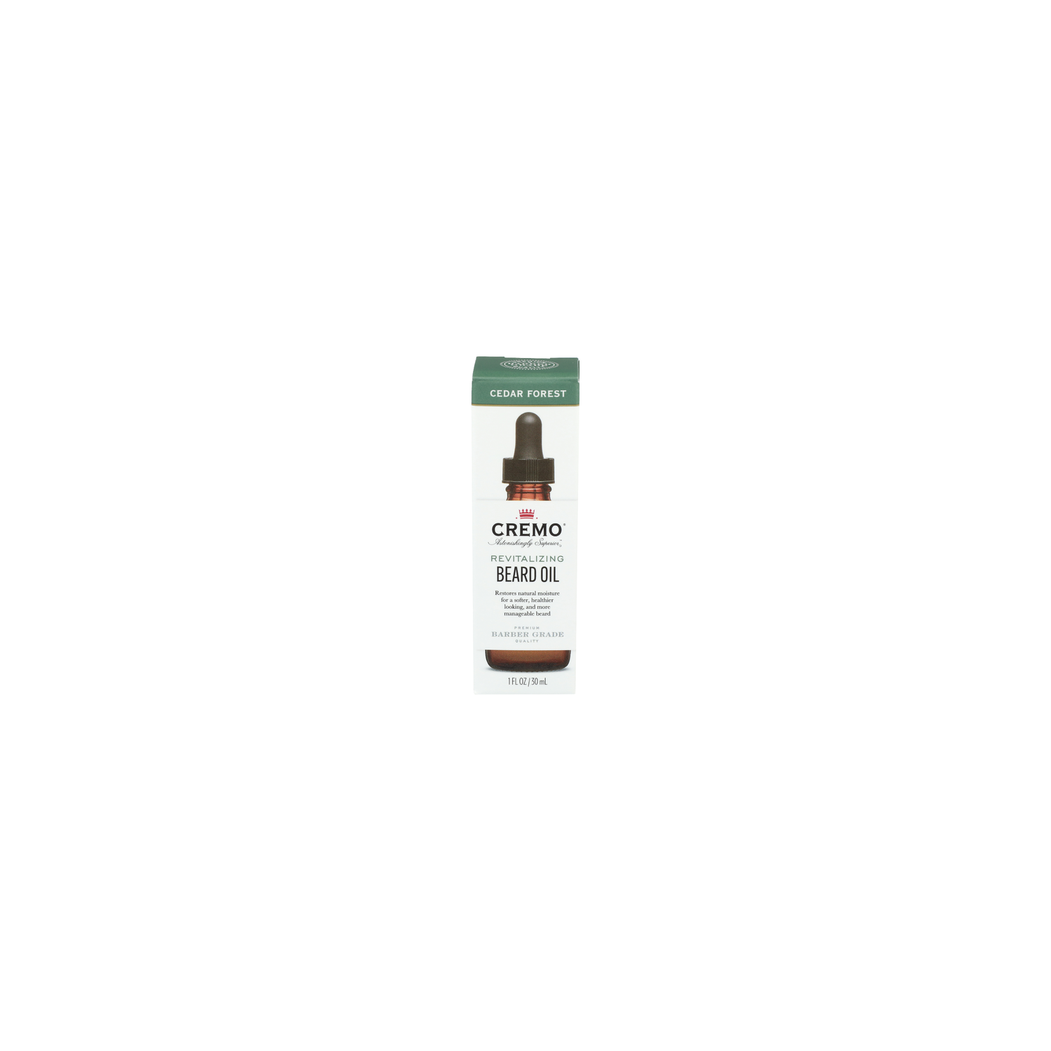 Cremo Cedar Forest Revitalizing Beard Oil - 1 Fluid Ounce Image 1 of 3