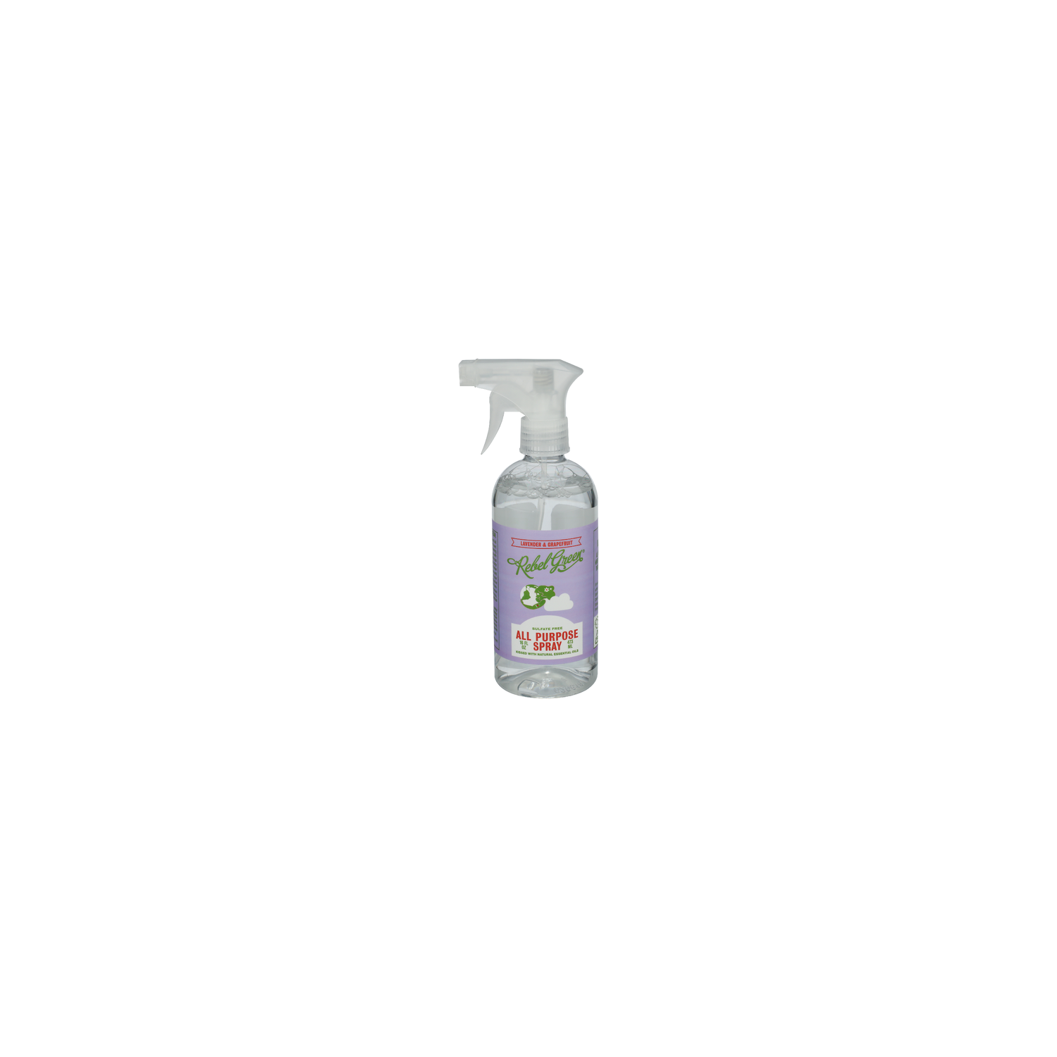 Rebel Green Lavender & Grapefruit All Purpose Spray And - 16 Fluid Ounce Image 1 of 3
