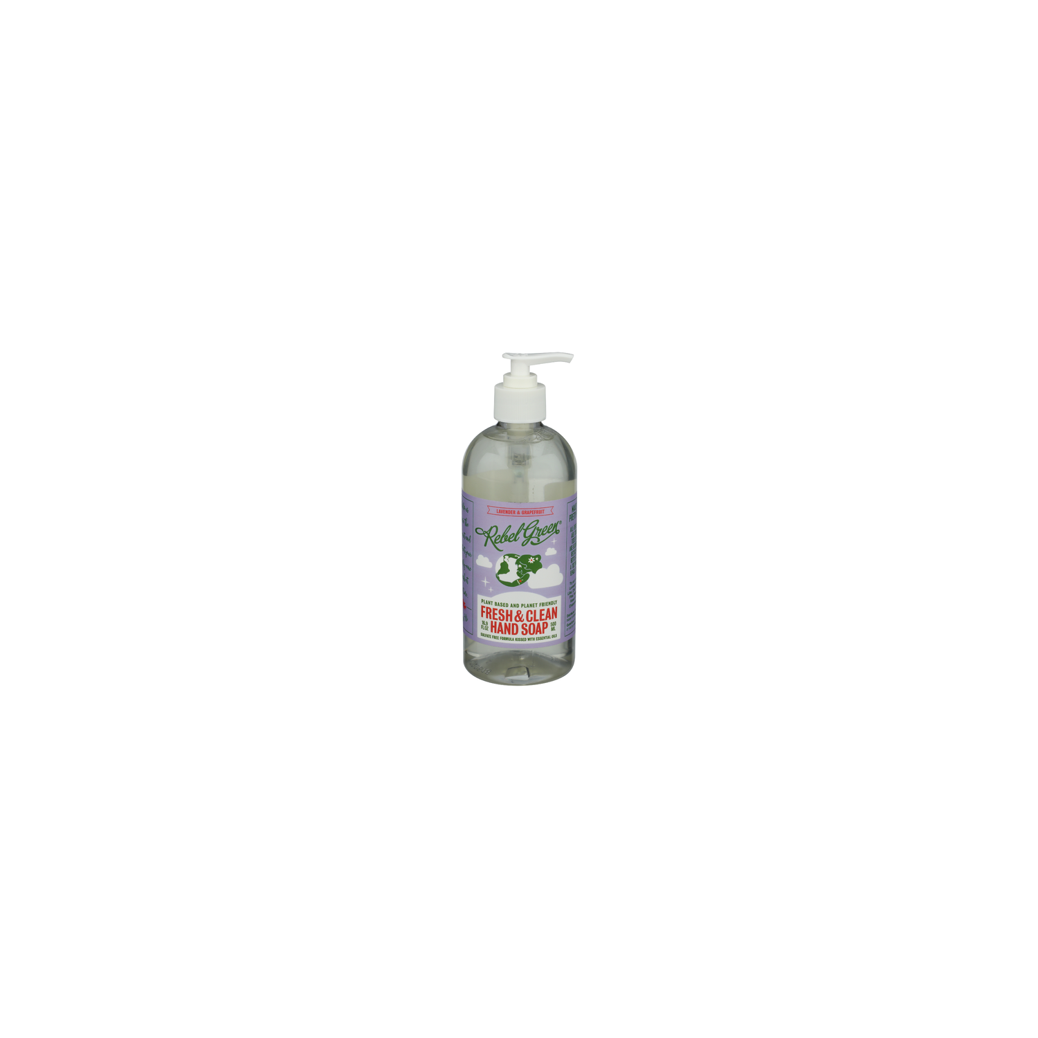 Rebel Green Lavender & Grapefruit Fresh & Clean Hand Soap And - 16.9 Fluid Ounce Image 1 of 3