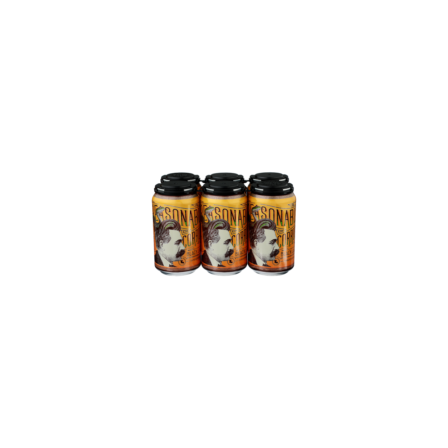 Reasonably Corrupt Black Lager - 6 Count Image 1 of 2