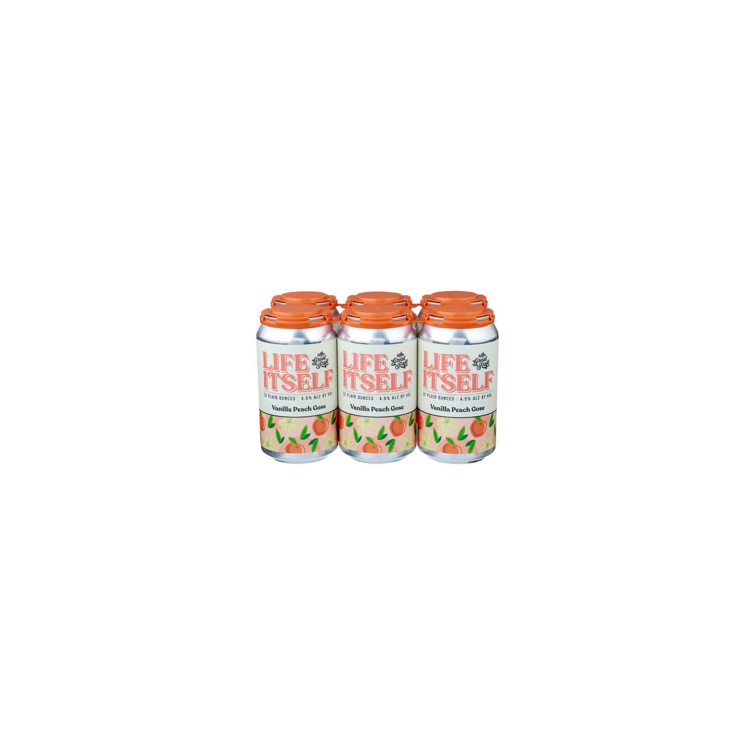 Great Raft Vanilla Peach Gose Life Itself - 6 Count Image 1 of 2