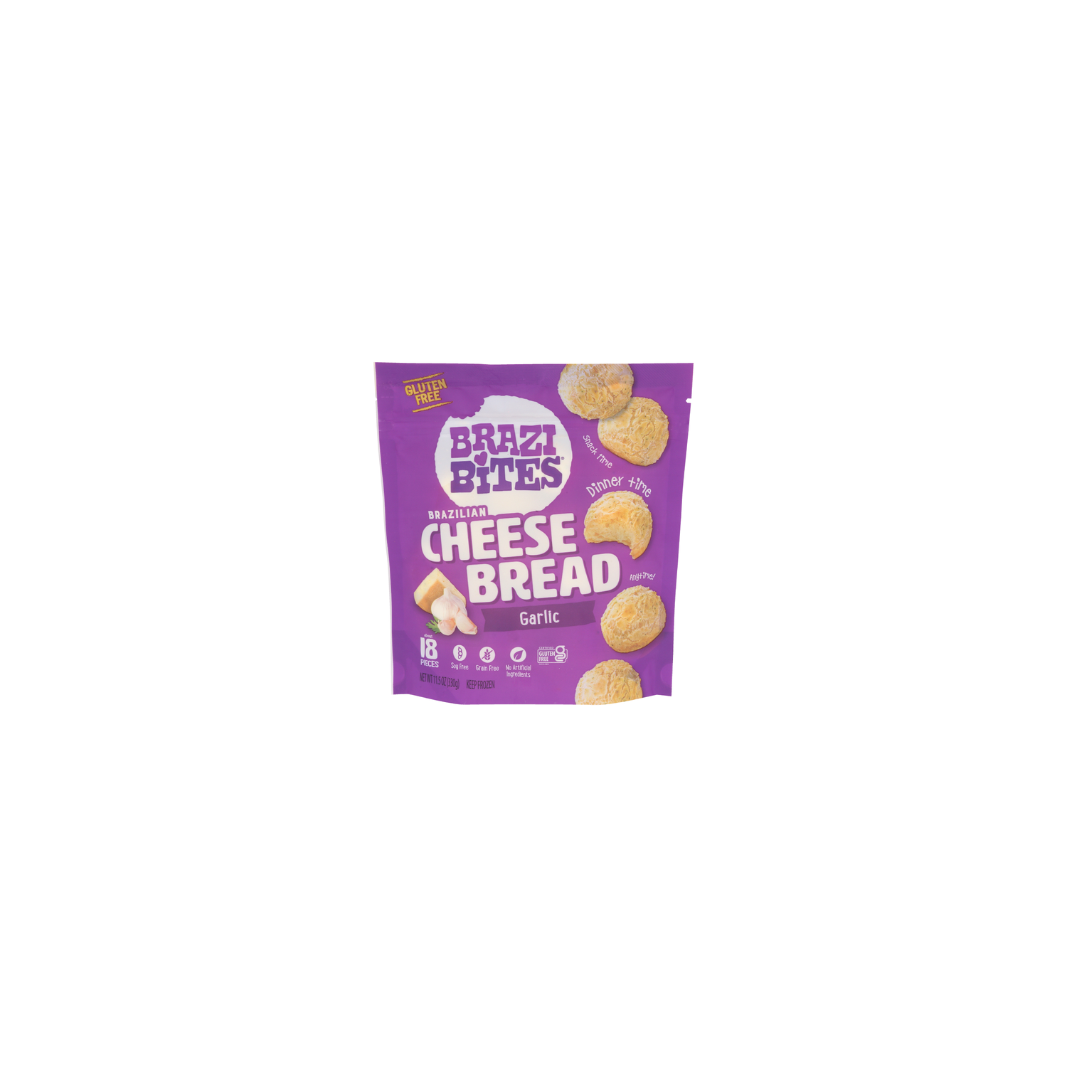 Brazi Bites Garlic Asiago Brazilian Cheese Bread - 11.5 Ounce Image 1 of 4
