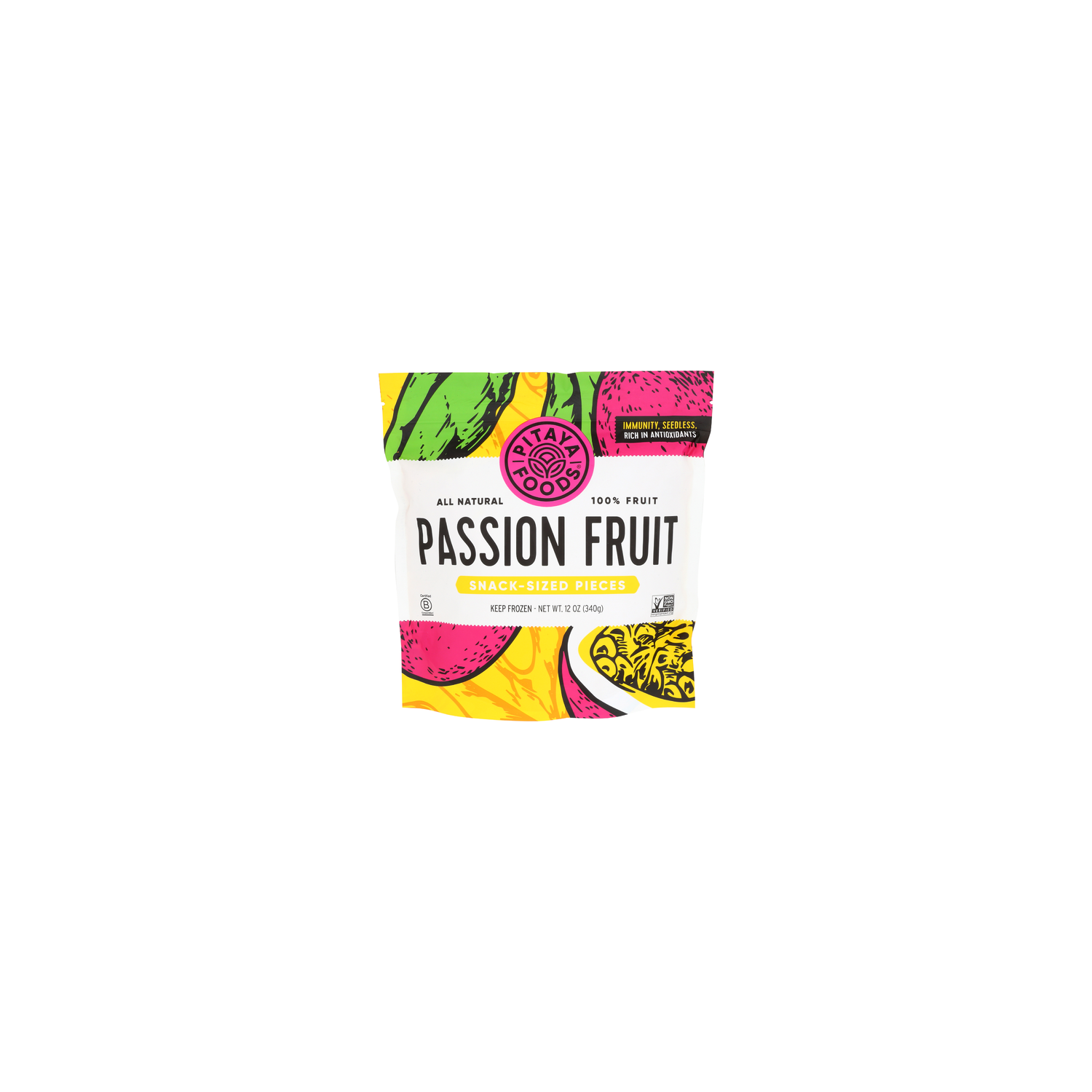Pitaya Passion Fruit Cubes Individually Quick Frozen - 12 Ounce Image 1 of 4