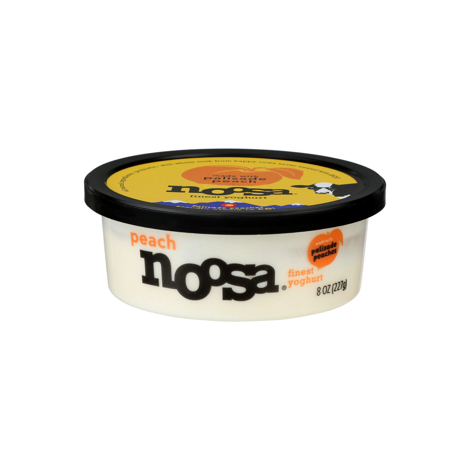 Noosa Peach Finest Yoghurt - 8 Ounce - Brookshire's