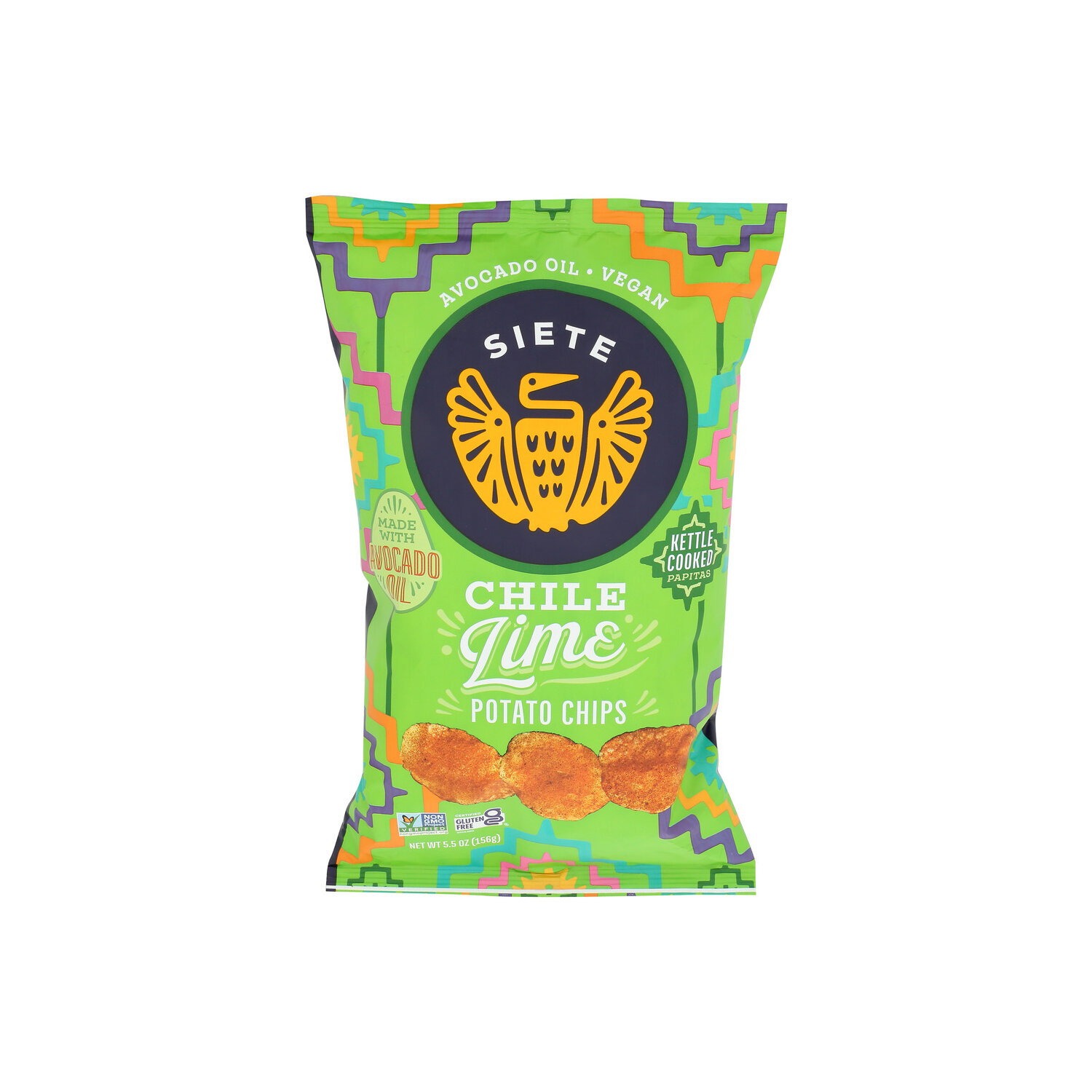 フィリップスMASTER20W/830G8.5CDM-TCElite新品12個 Siete Chile Lime Kettle Cooked Potato Chips - 5.5 Ounce - FRESH by