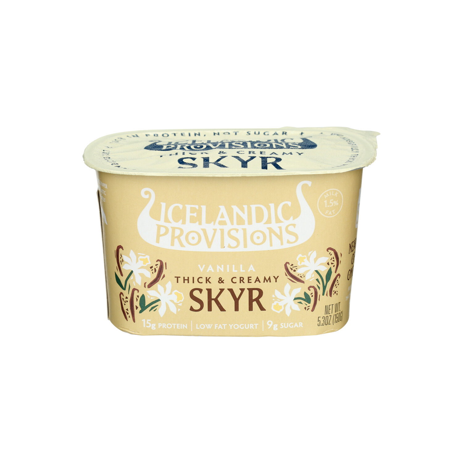 Icelandic Provisions Skyr Vanilla - 5.3 Ounce - Super 1 Foods