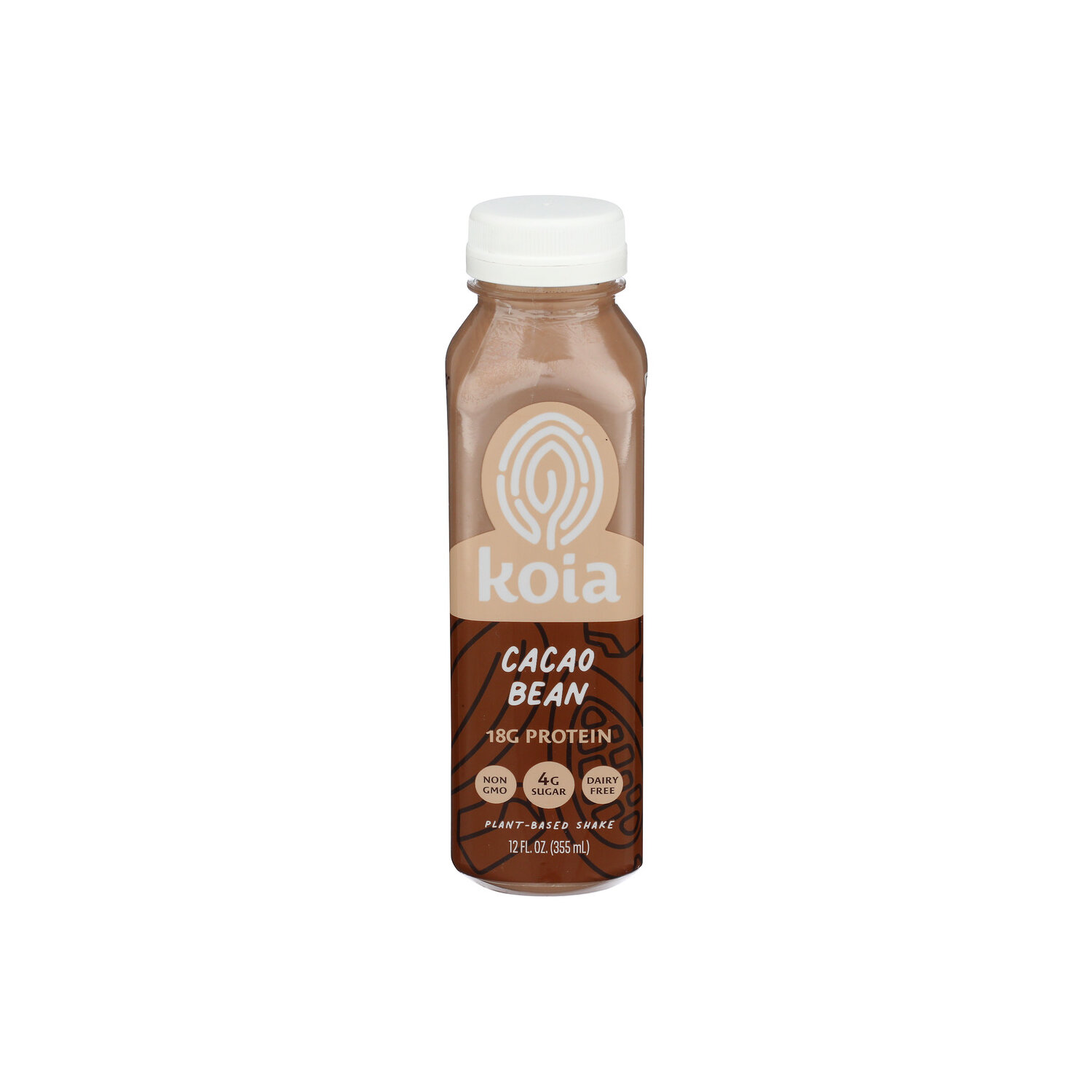 Koia Cacao Bean Plant-Based Protein Shake - 12 Fluid Ounce Image 1 of 4