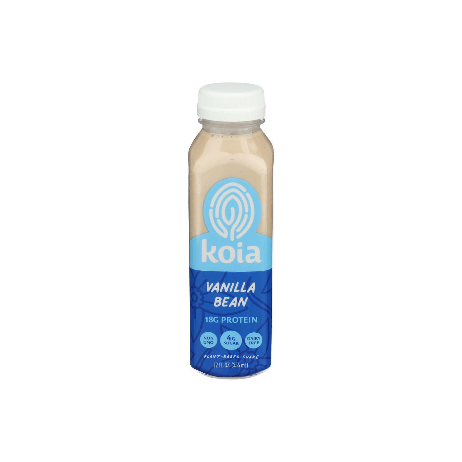 Koia Vanilla Bean Protein Drink Plant-Based Shake - 12 Fluid Ounce