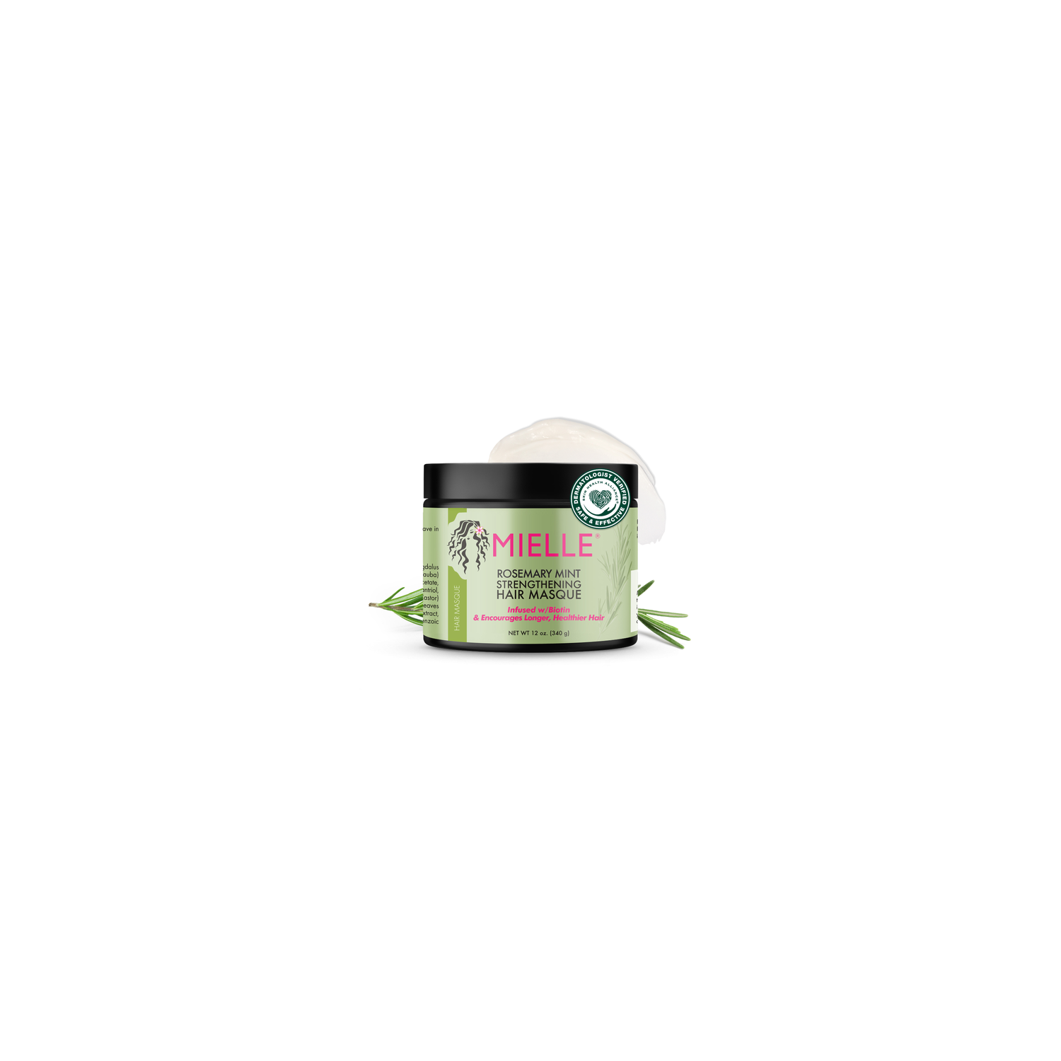 Mielle Rosemary Mint Strengthening Hair Masque - 12 Ounce