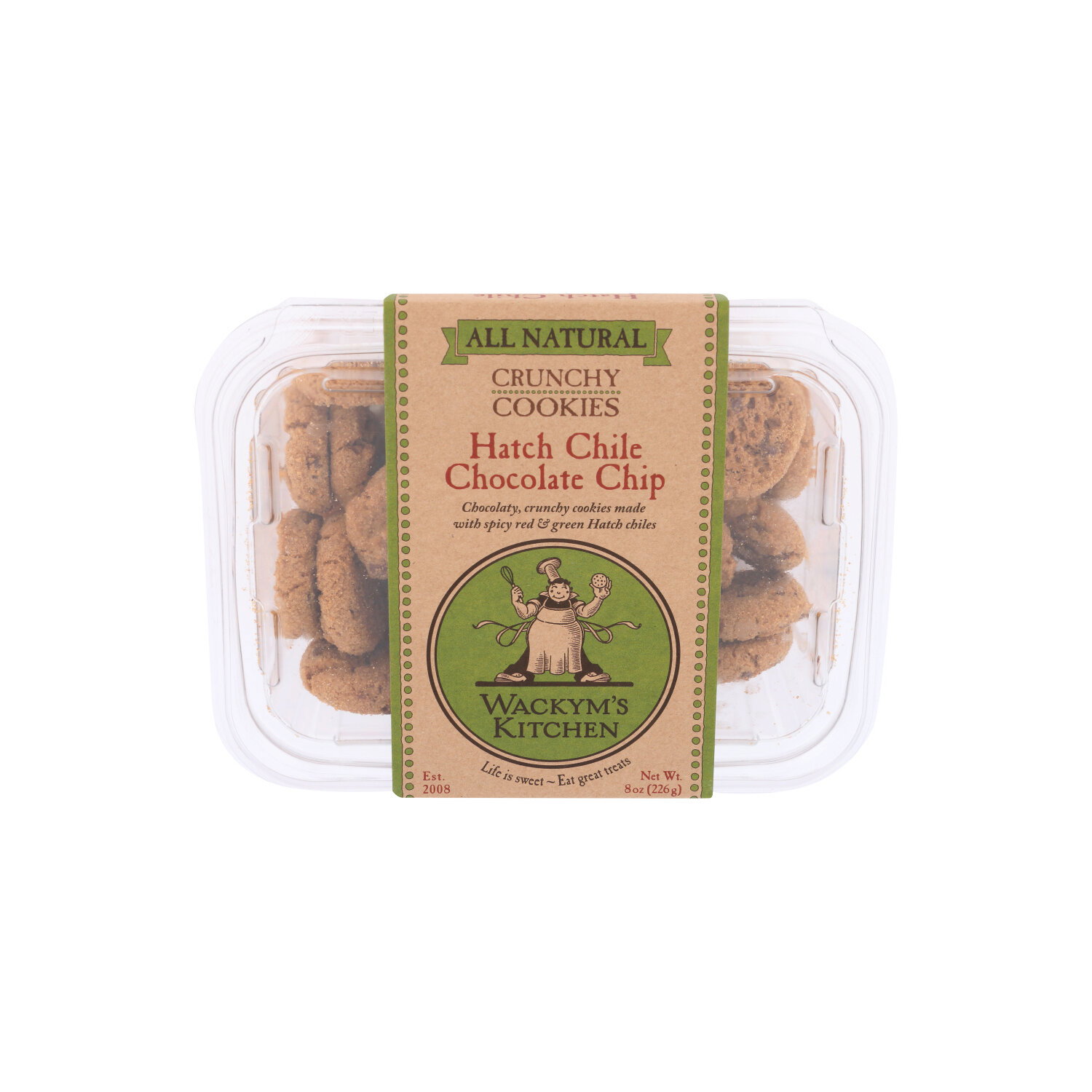 WACKYM'S KITCHEN Crunchy Hatch Chile Chocolate Chip Cookies - 8 Ounce Image 1 of 4