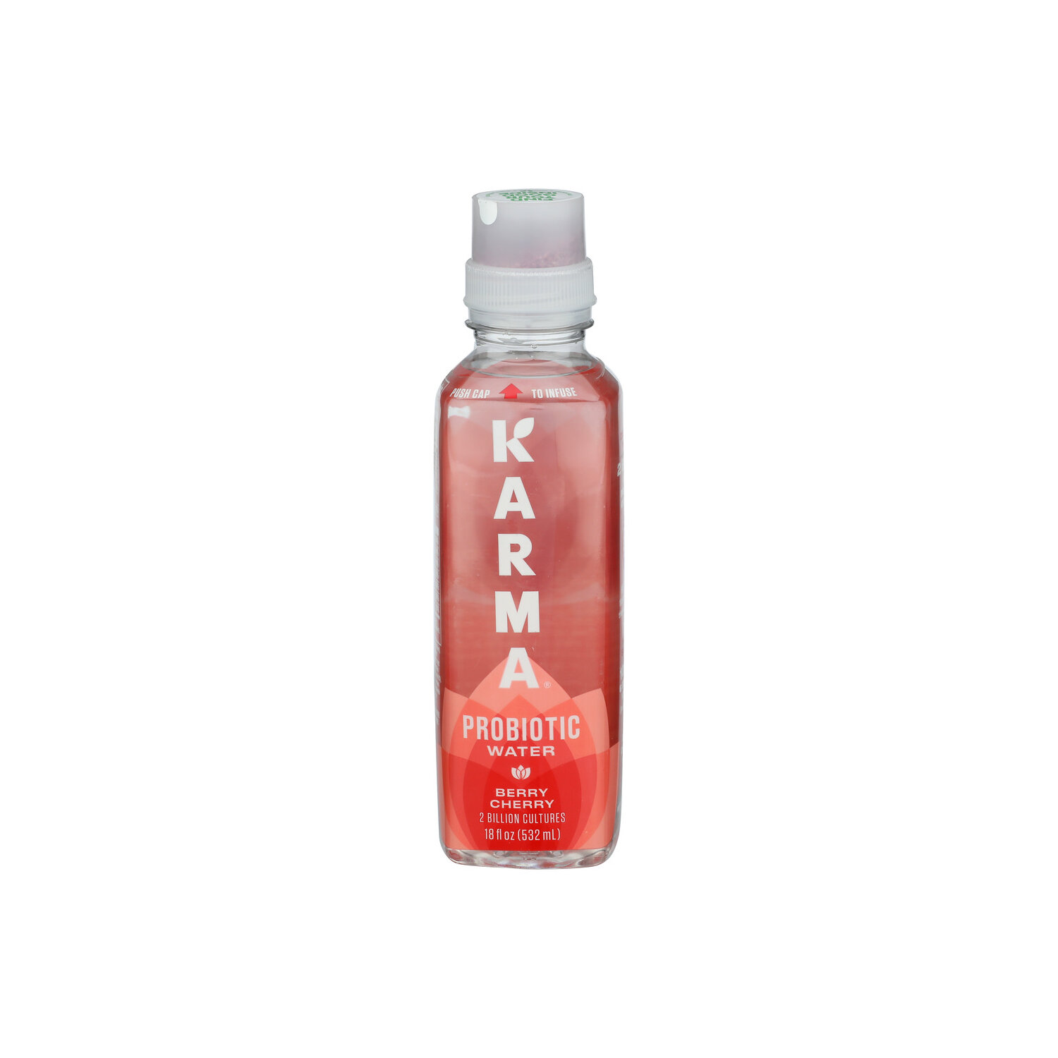 Karma Wellness Water Probiotic Berry Cherry - 18 Fluid Ounce Image 1 of 4