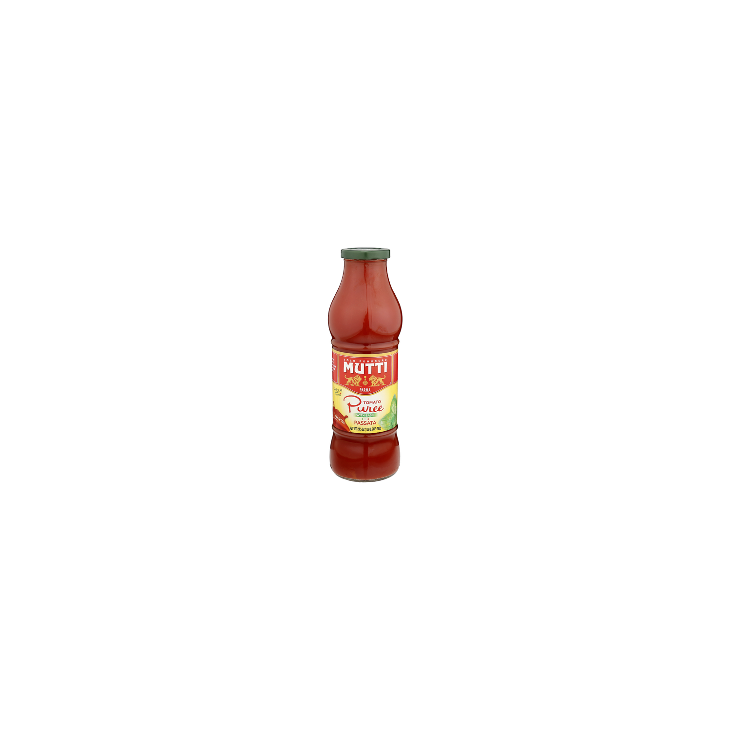 Mutti With Basil Tomato Puree Passata Con Basilico - 24.5 Ounce Image 1 of 4