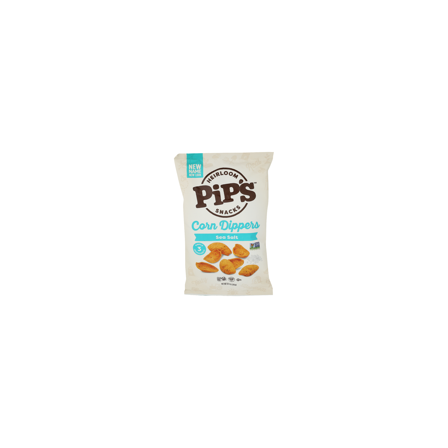 Pipcorn Heirloom Snacks Sea Salt Salty Snack Corn Dippers - 9.25 Ounce Image 1 of 4