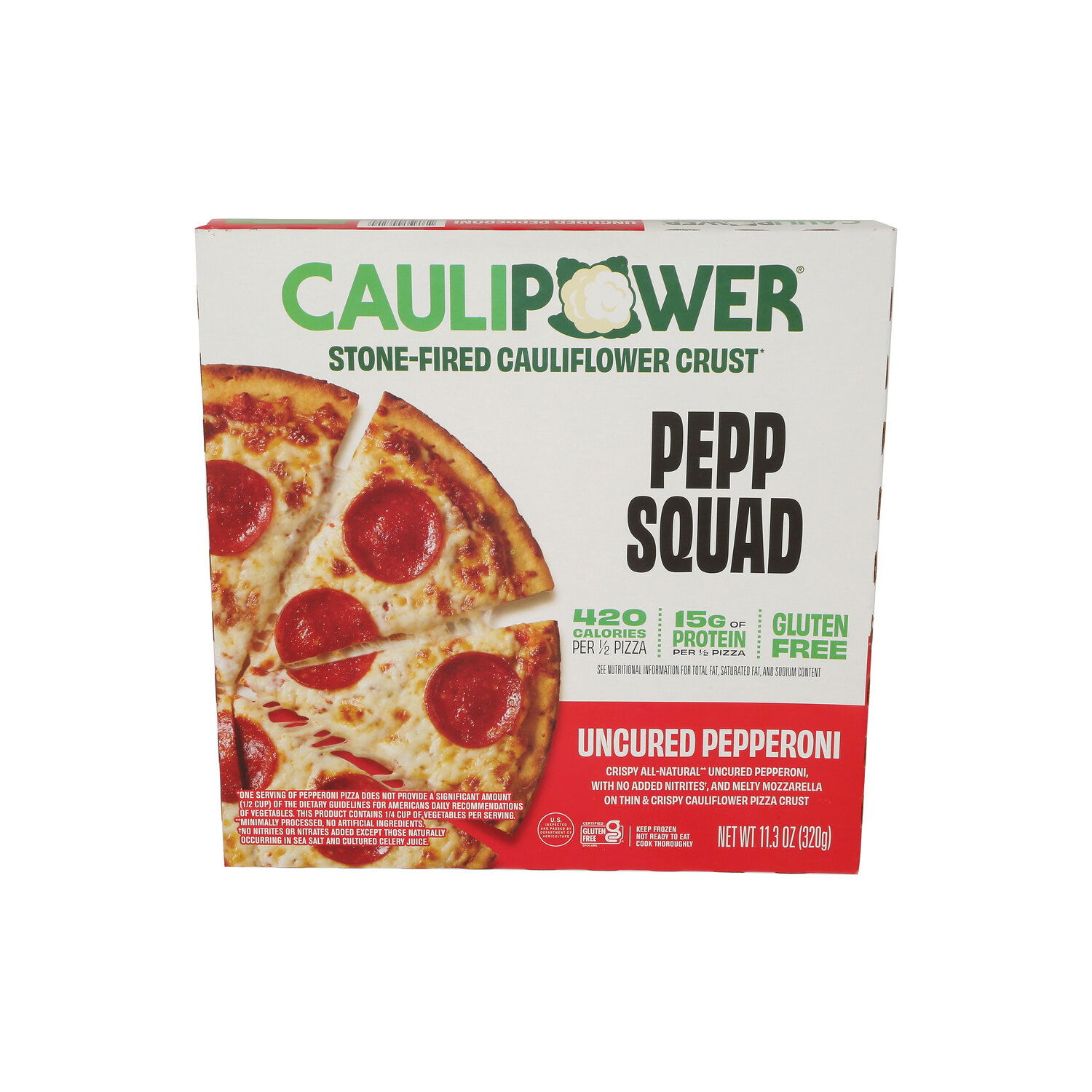 Caulipower Pepperoni Uncured Cauliflower Crust Pizza - 11.3