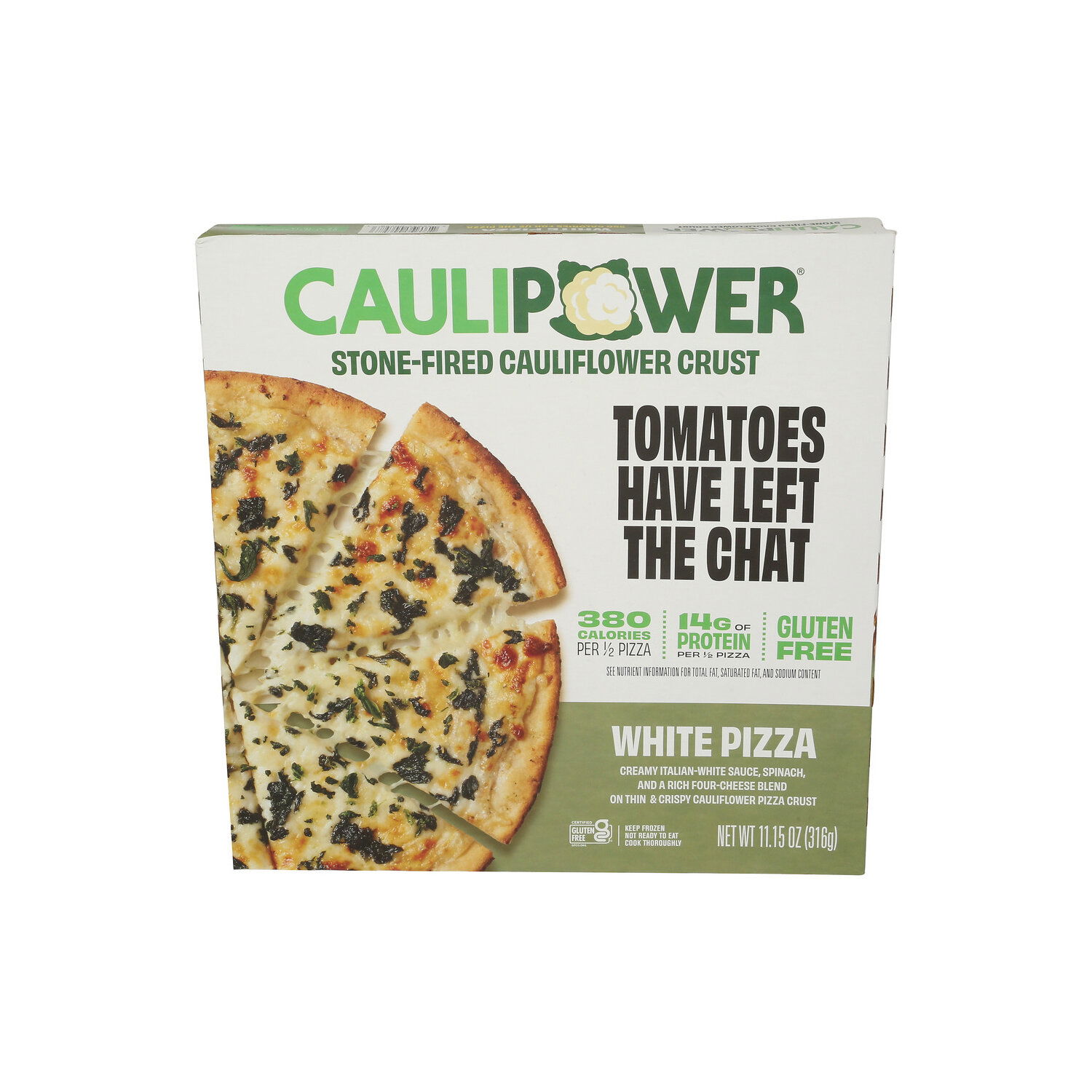 Caulipower White Cauliflower Crust Pizza - 11.15 Ounce