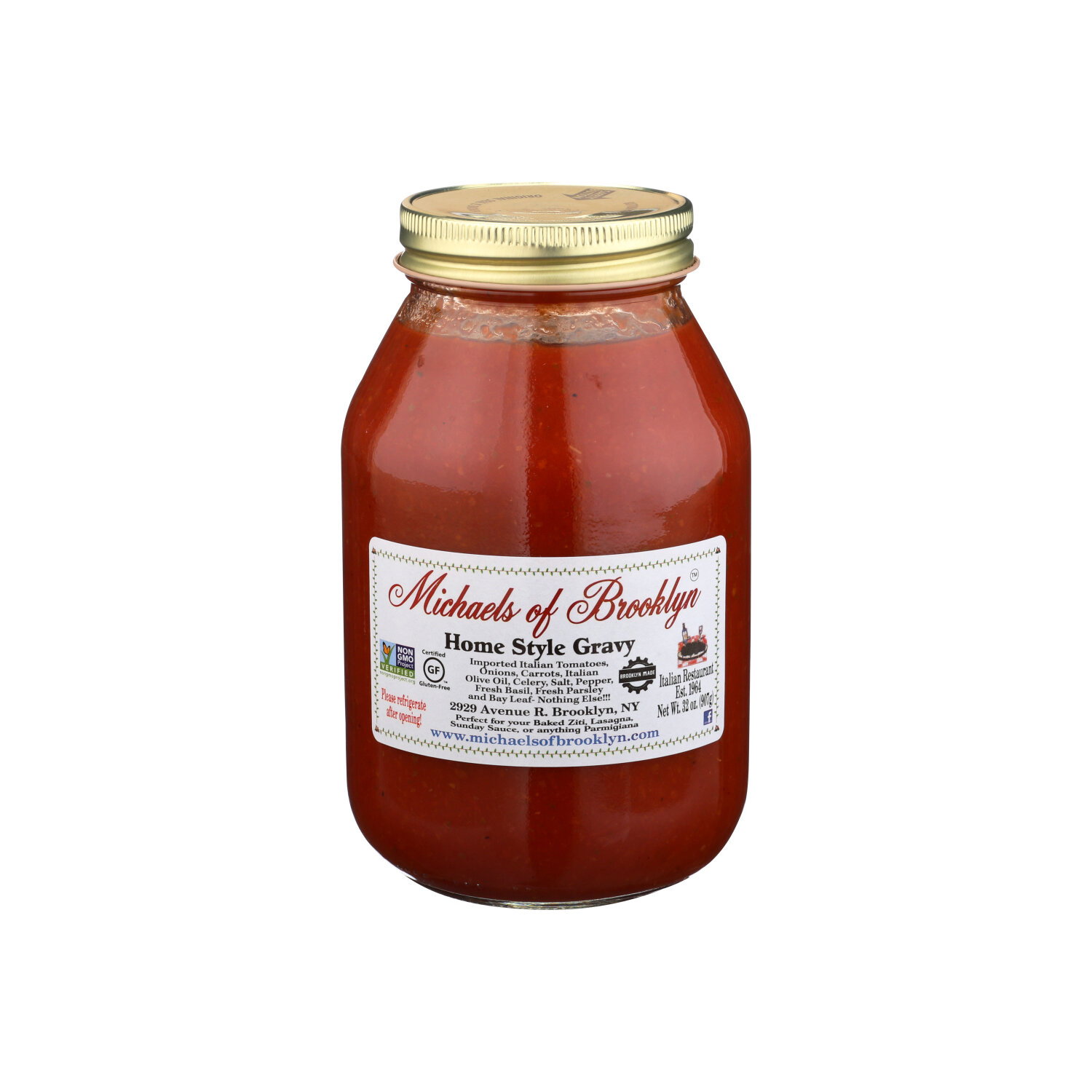 Michaels Of Brooklyn Home Style Gravy - 32 Ounce Image 1 of 4