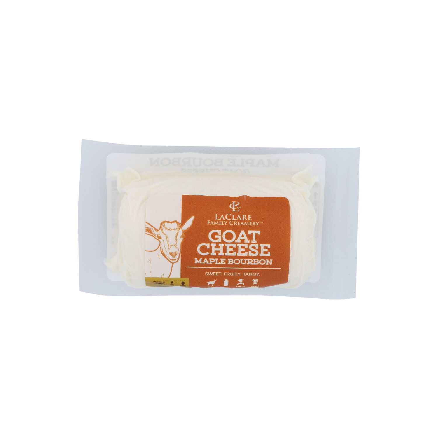 Laclare Family Creamery Maple Bourbon Goat Log Fresh Chevre, With Maple & Bourbon - 4 Ounce Image 1 of 2