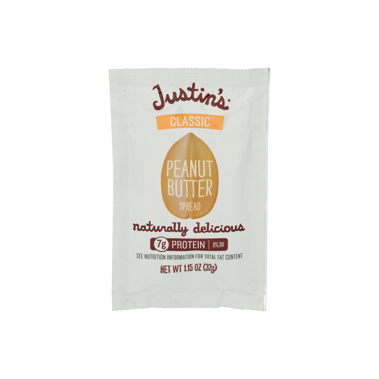 JUSTIN's Classic Peanut Butter - 1.15 Ounce Image 1 of 4