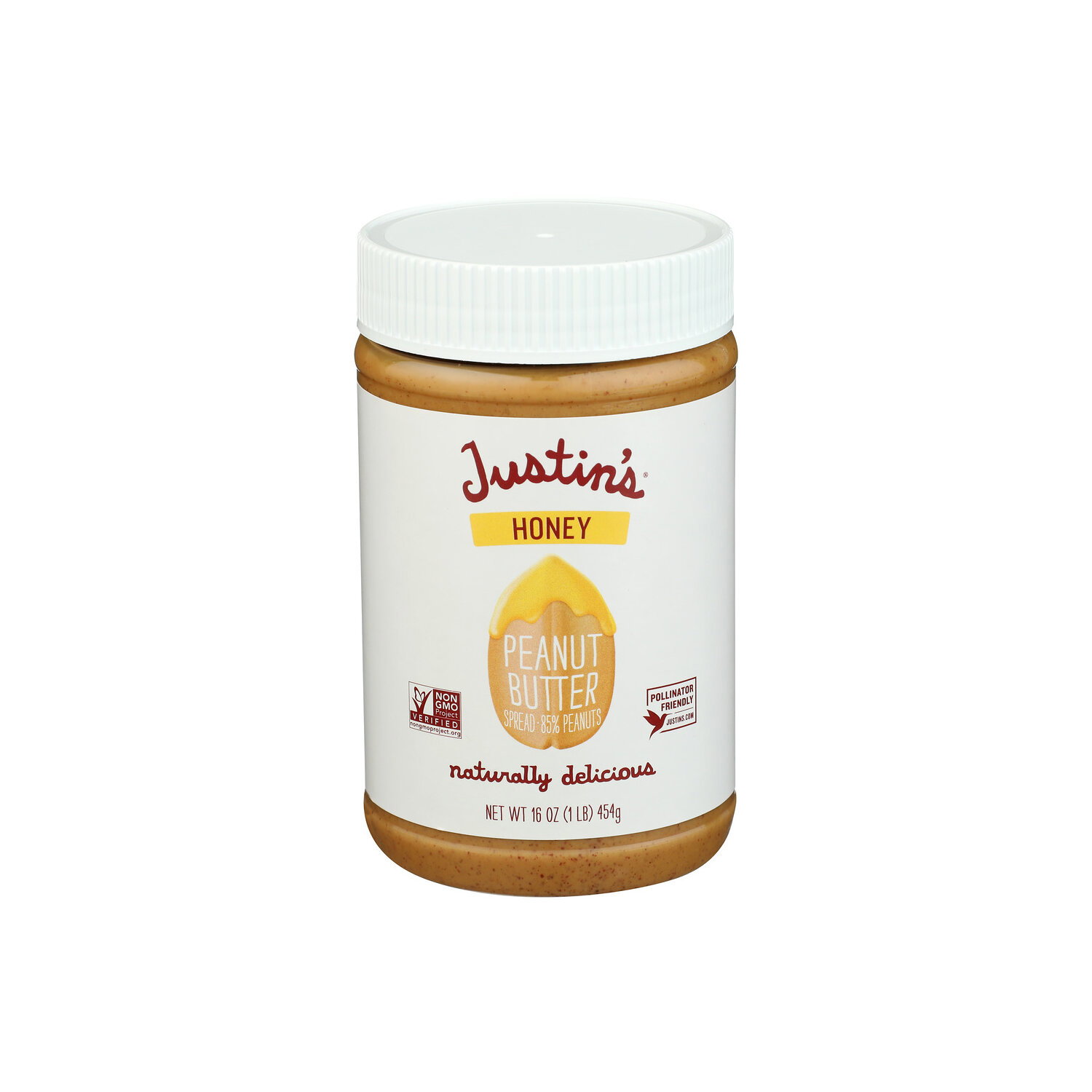 JUSTIN's Peanut Butter Honey - 16 Ounce Image 1 of 4