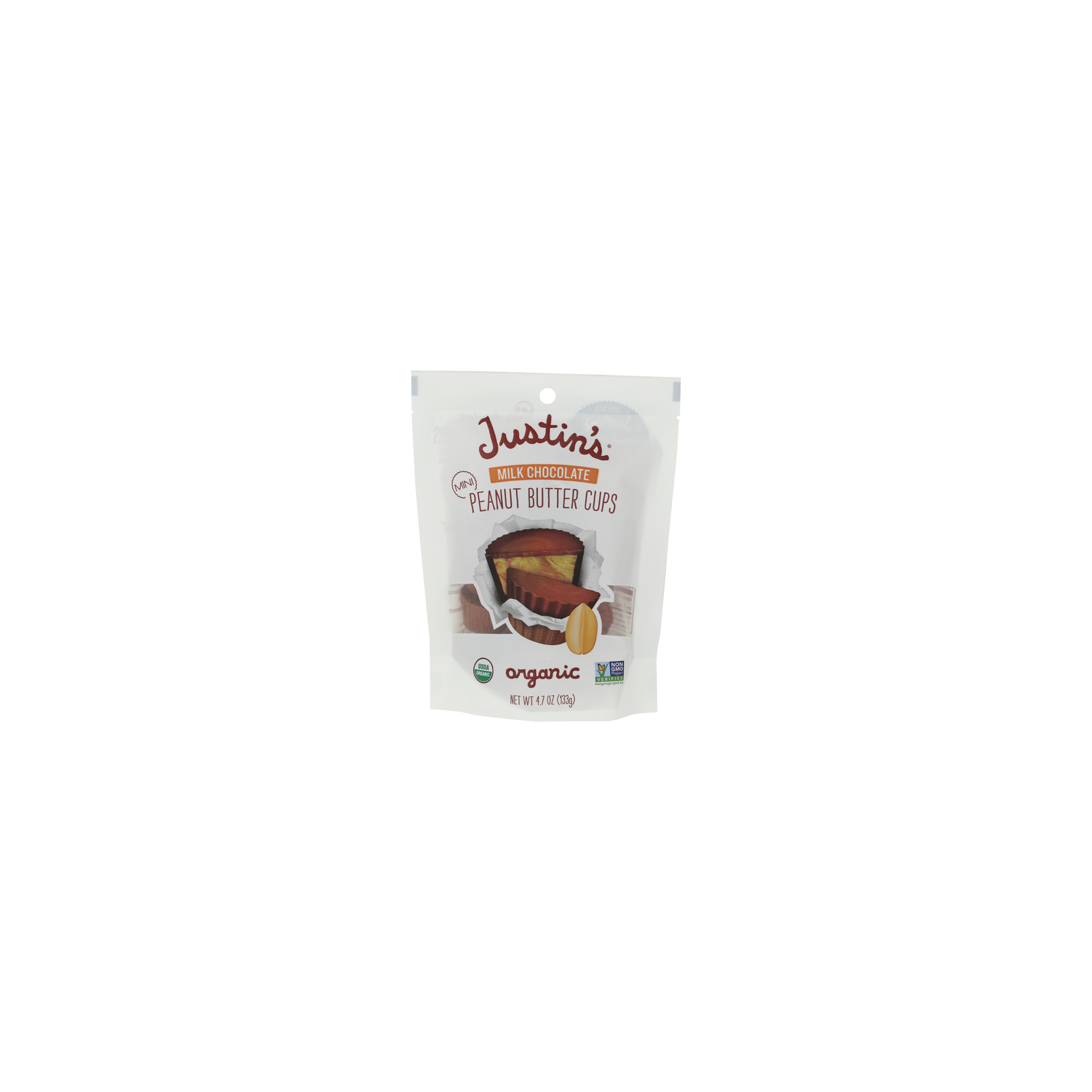JUSTIN's Peanut Butter Cups Mini Milk Chocolate - 4.7 Ounce Image 1 of 4