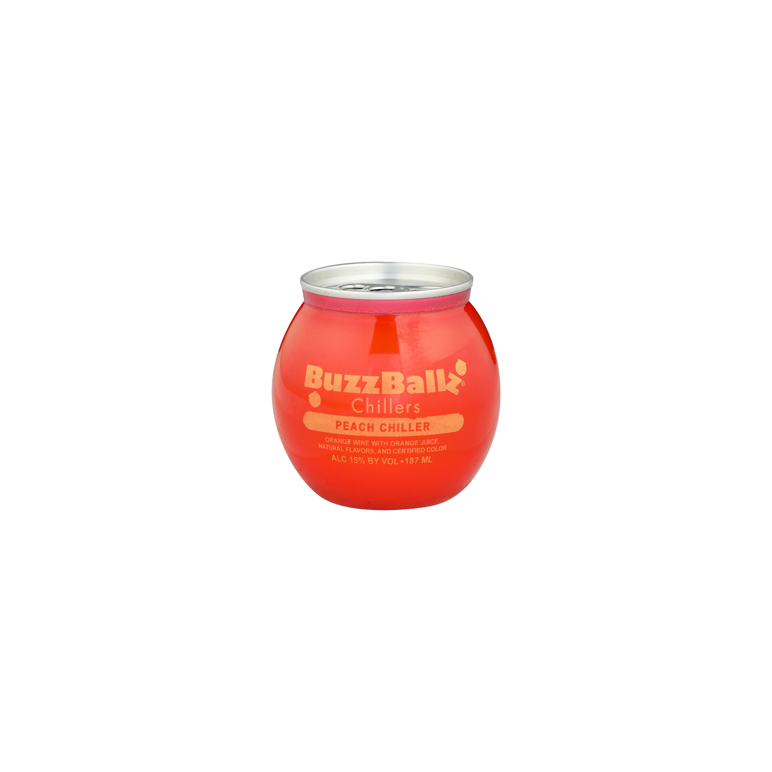 Buzzballz Peach Chiller Chillers - 187 ml Image 1 of 2