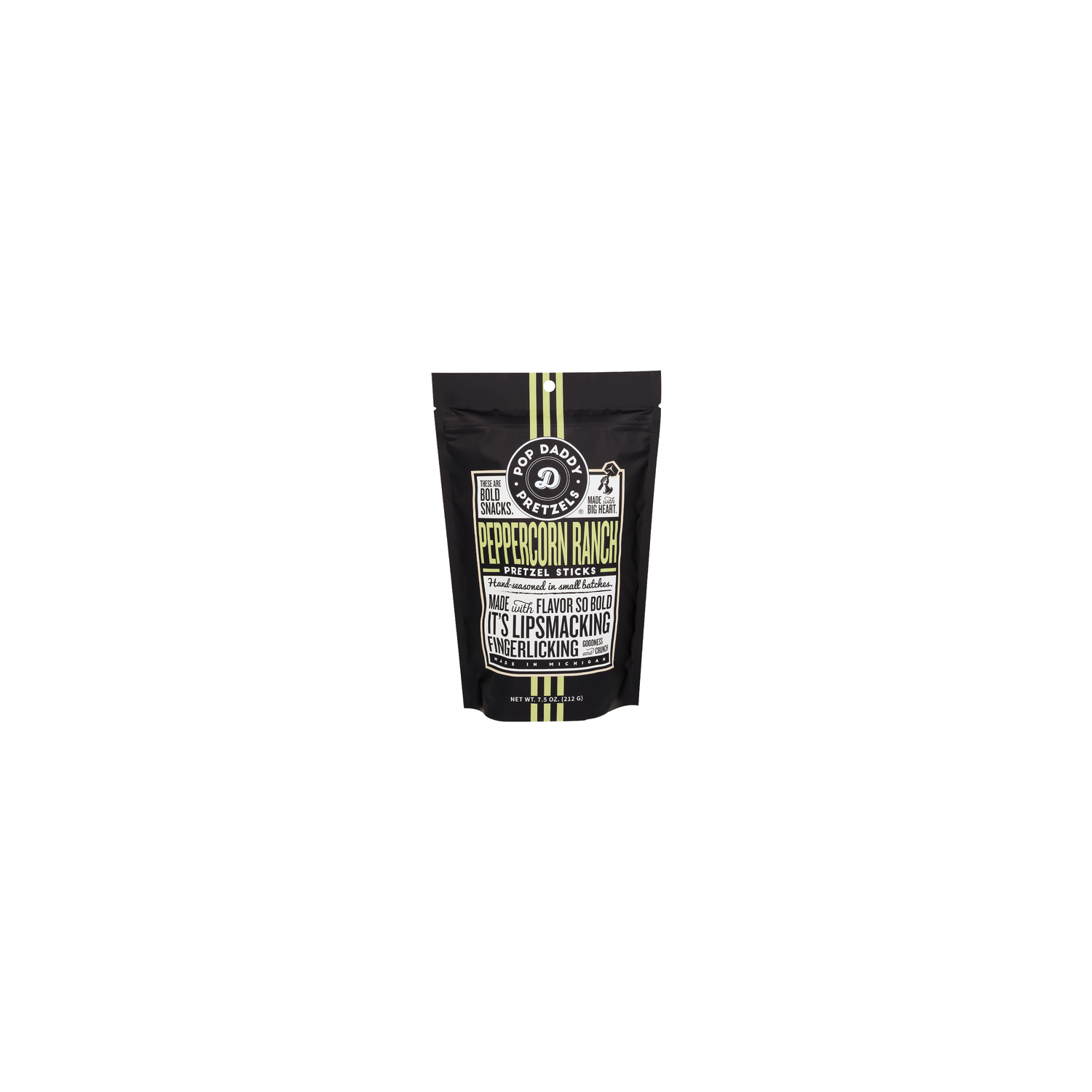 Pop Daddy Pretzels Peppercorn Ranch Pretzel Sticks - 7.5 Ounce Image 1 of 2