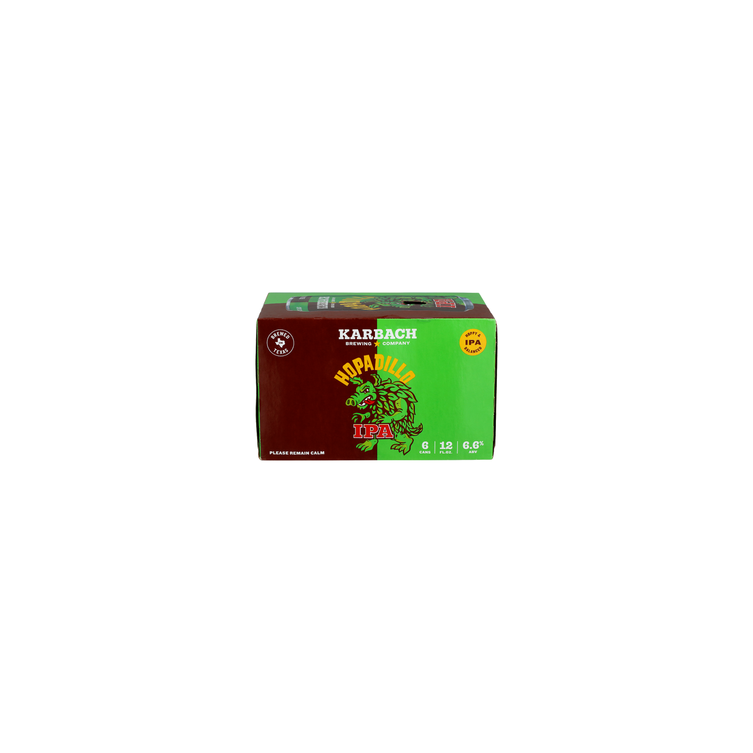 Karbach Brewing Company Hopadillo Ipa - 6 Count Image 1 of 2