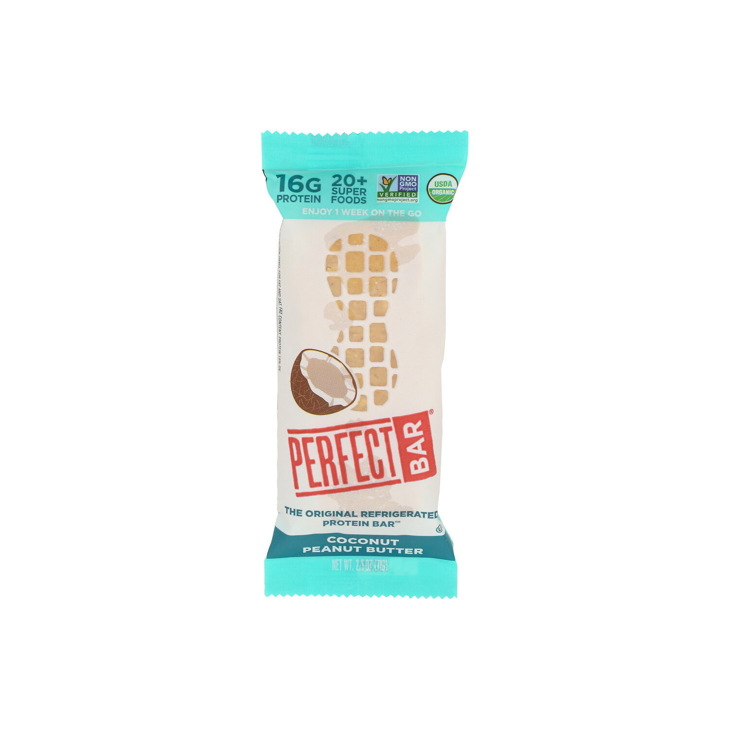 Perfect Snacks Coconut Peanut Butter The Original Refrigerated Protein Bar - 2.5 Ounce Image 1 of 4