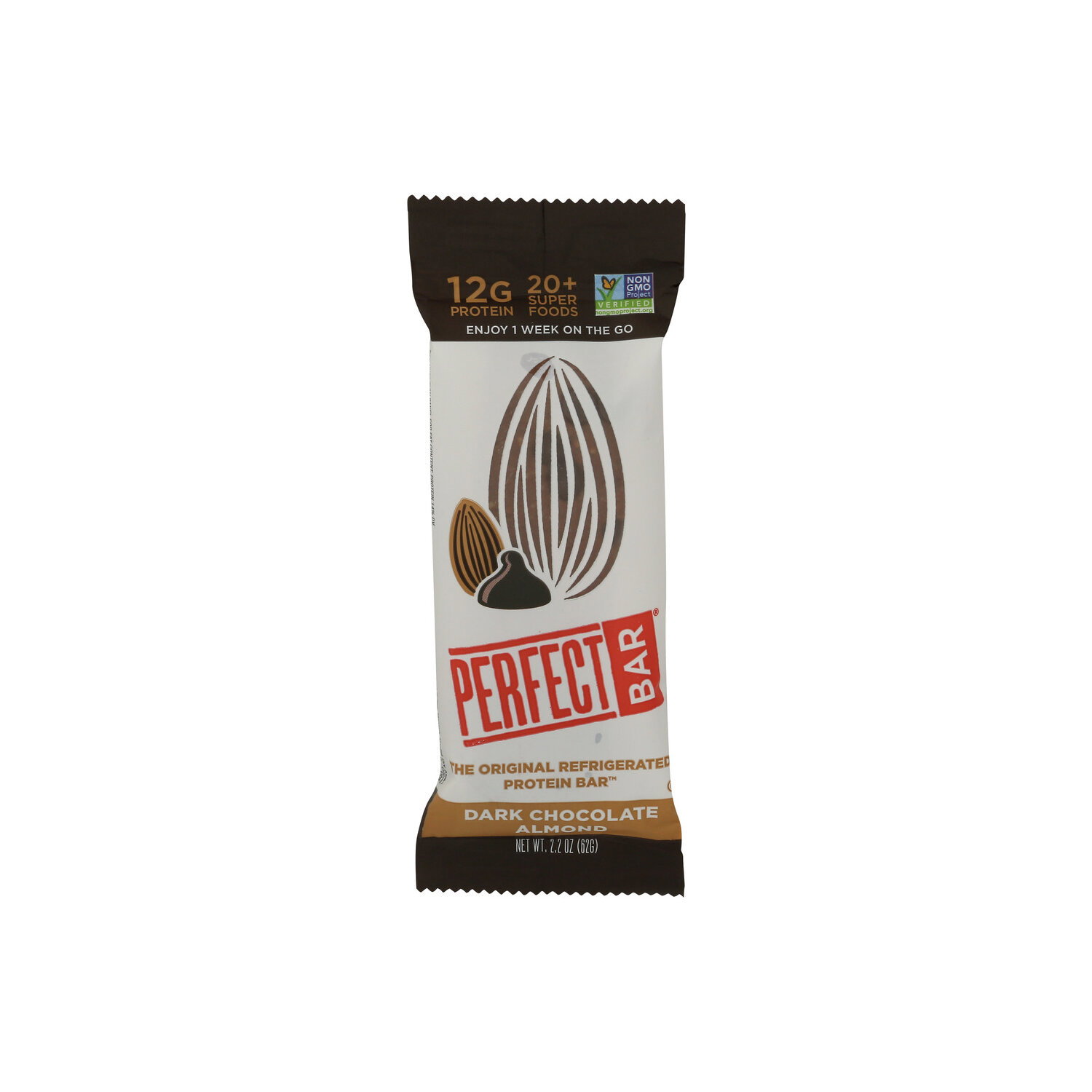 Perfect Snacks Dark Chocolate Almond The Original Refrigerated Protein Bar - 2.2 Ounce Image 1 of 4