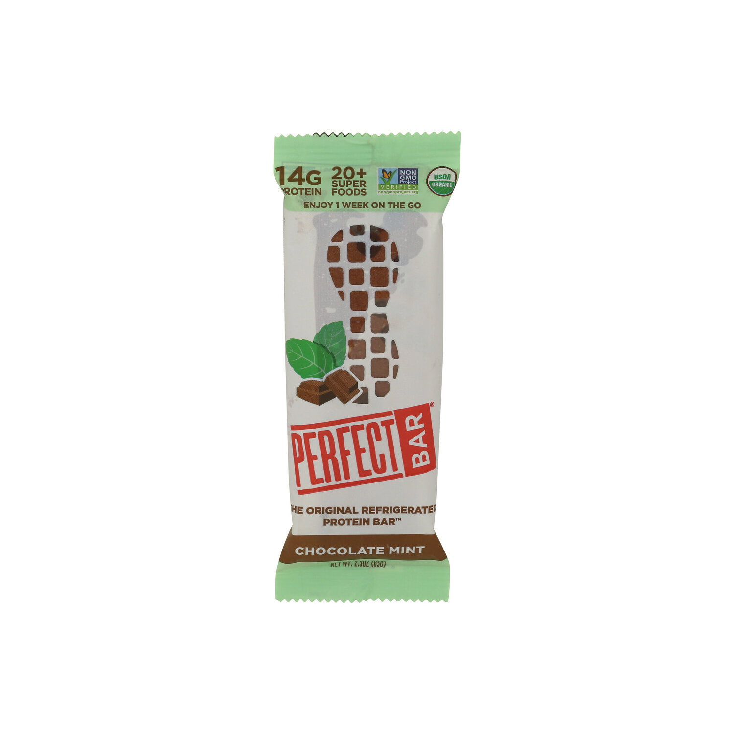 Perfect Snacks Chocolate Mint Refrigerated Protein Bar - 2.3 Ounce