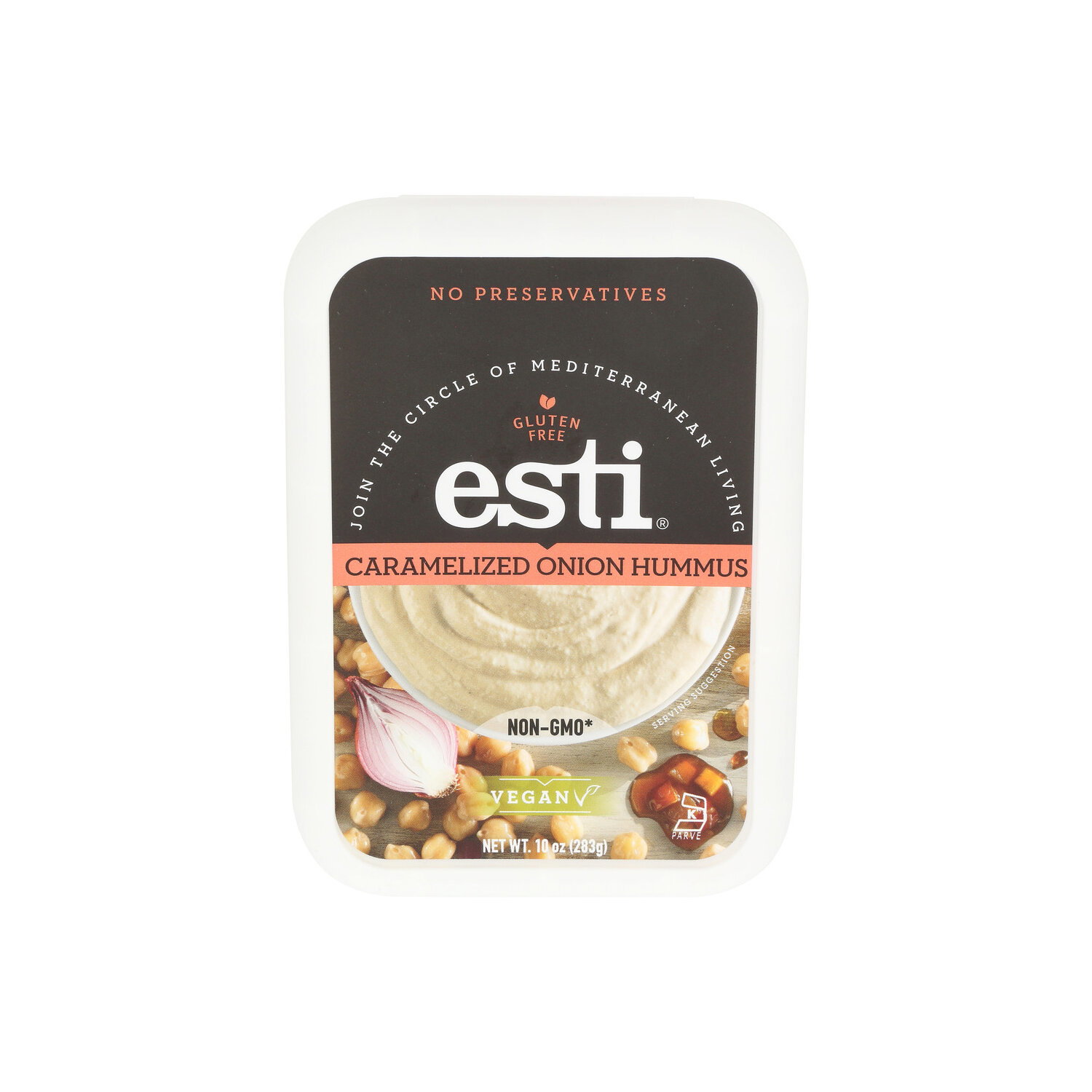 Esti Caramelized Onion Hummus - 10 Ounce Image 1 of 4
