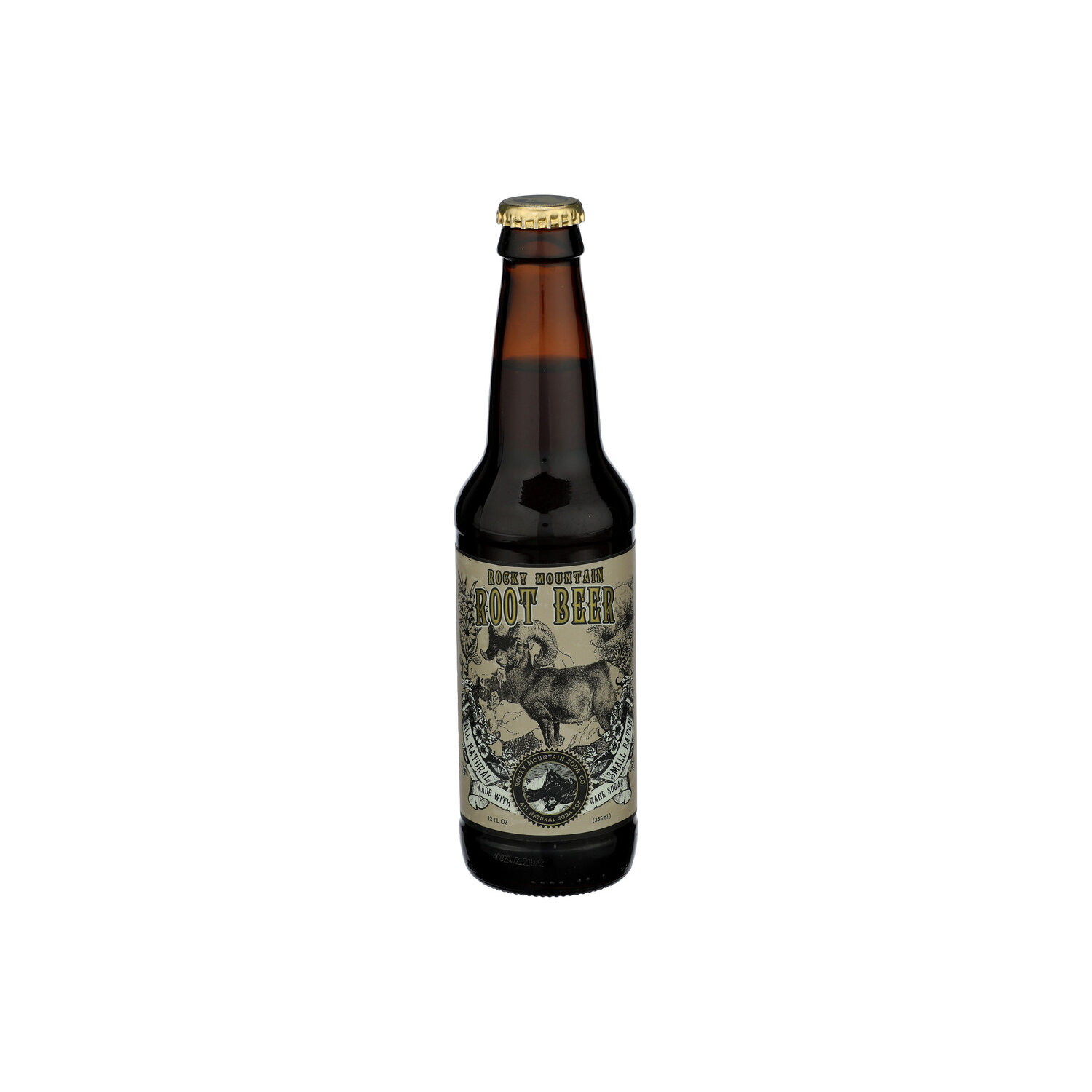 Rocky Mountain Soda CO. Root Beer - 12 Fluid Ounce Image 1 of 4