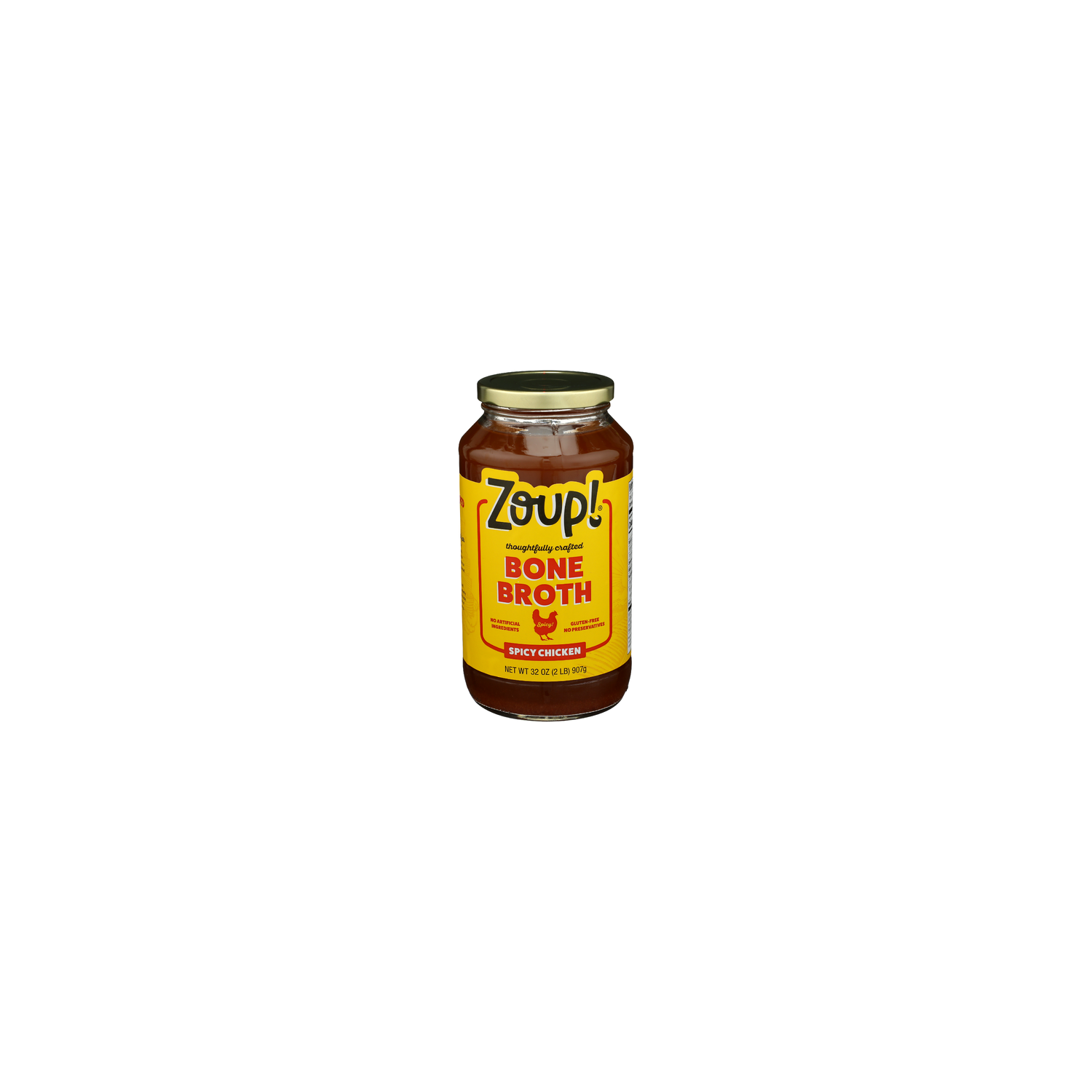 ZOUP! GOOD, Really Good Spicy Chicken Liquid Bone Broth - 32 Ounce Image 1 of 4
