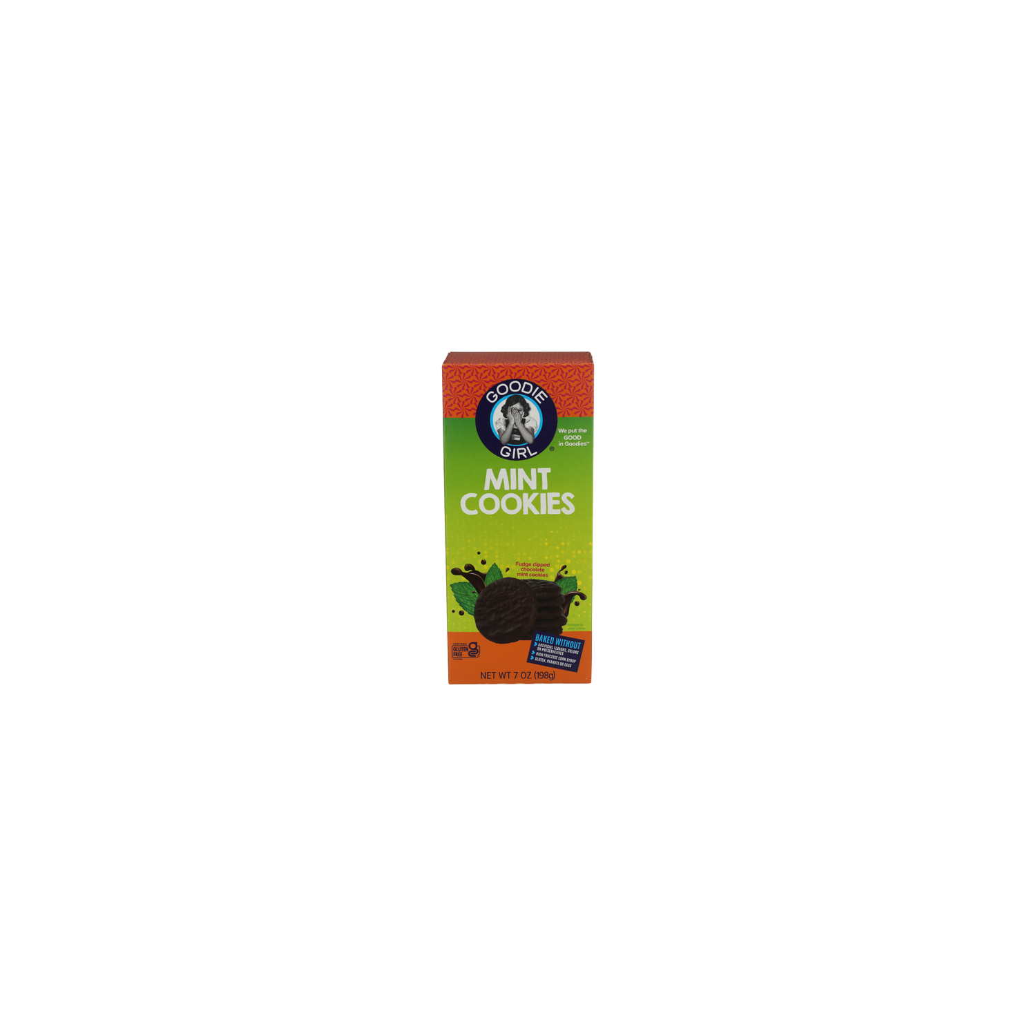 Goodie Girl Mint Fudge Dipped Chocolate Cookies Slims - 7 Ounce Image 1 of 4
