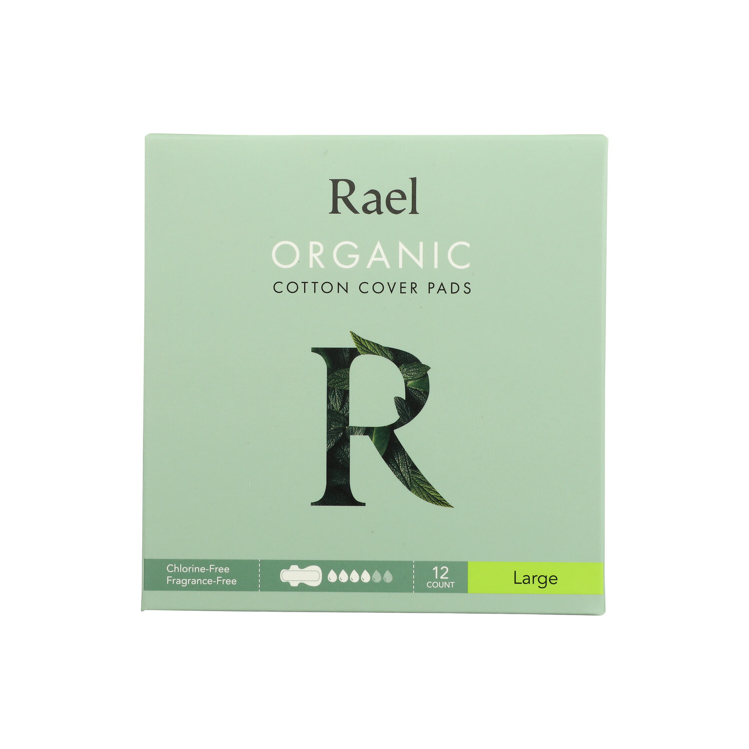 Rael Organic Cotton Large Cover Pads - 0.857 Count - 14 Count Image 1 of 3