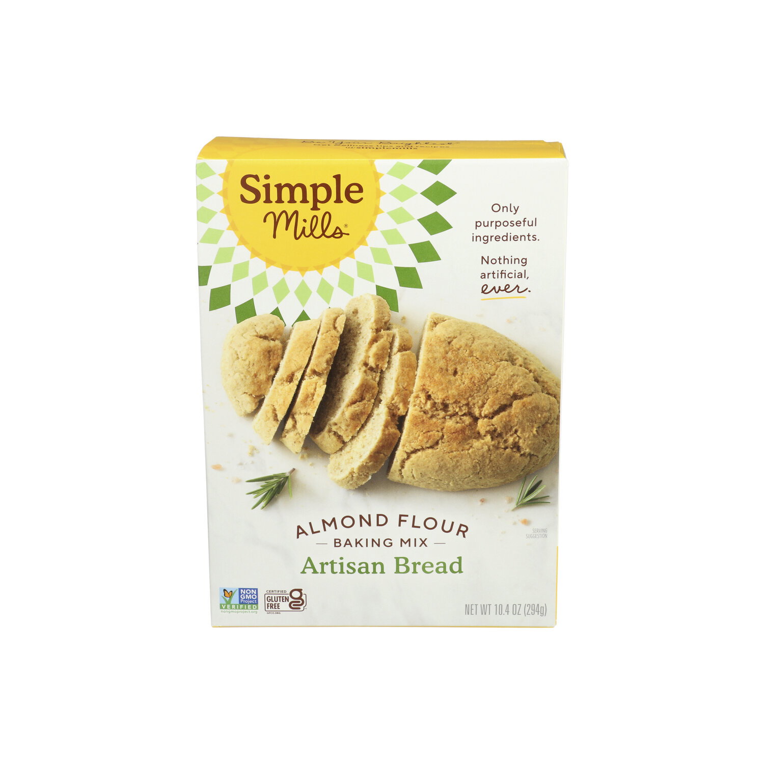 Simple Mills Almond Flour Artisan Bread Mix - 10.4 Ounce Image 1 of 4