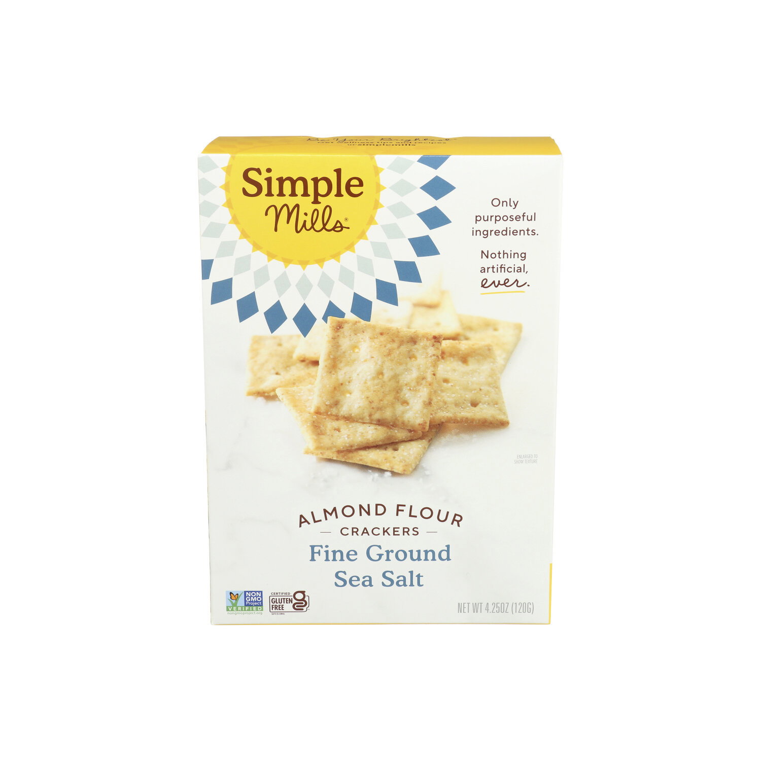 Simple Mills Fine Ground Sea Salt Almond Flour Crackers - 4.25 Ounce Image 1 of 4