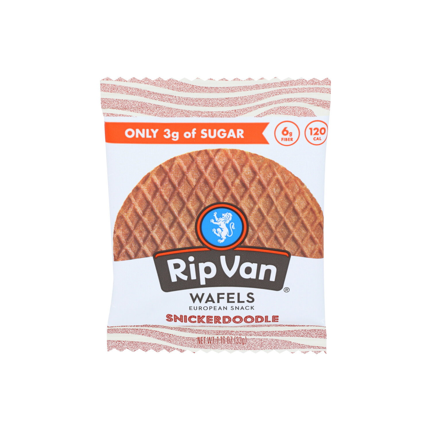 Rip Van Low Sugar Snickerdoodle Wafels - 1.16 Ounce Image 1 of 4