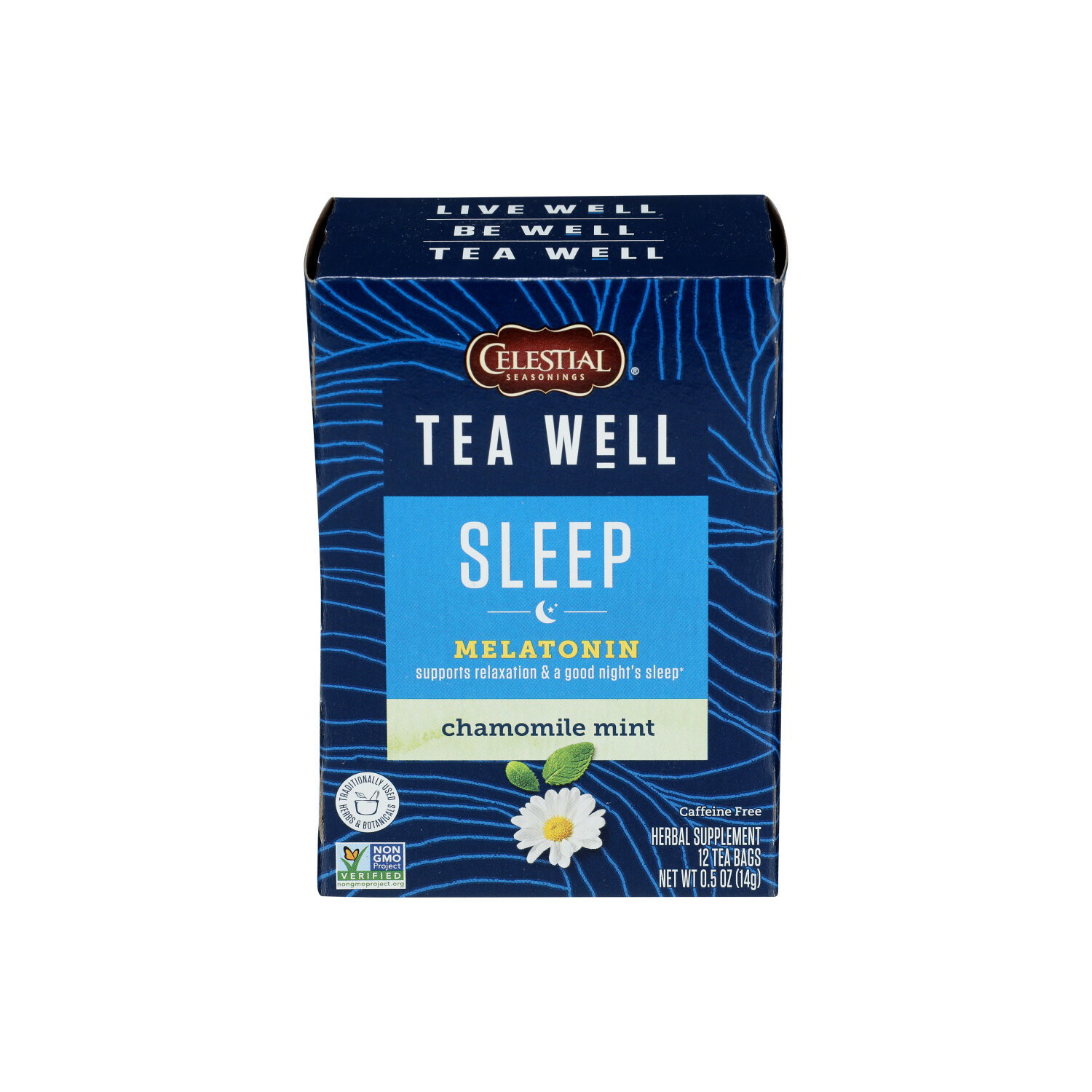 CELESTIAL SEASONINGS Teawell Sleep - 0.042 Ounce - 12 Count Image 1 of 2