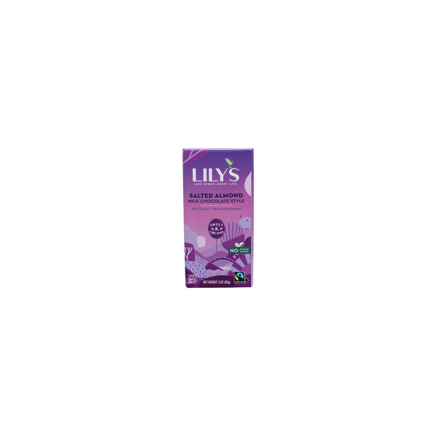 Lily's Salted Almond Sweet & Creamy Milk Chocolate Style - 3 Ounce Image 1 of 4