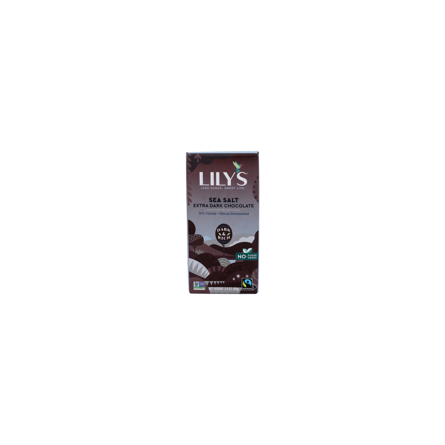 Lily's Sea Salt Dark & Rich Extra Chocolate - 2.8 Ounce Image 1 of 4