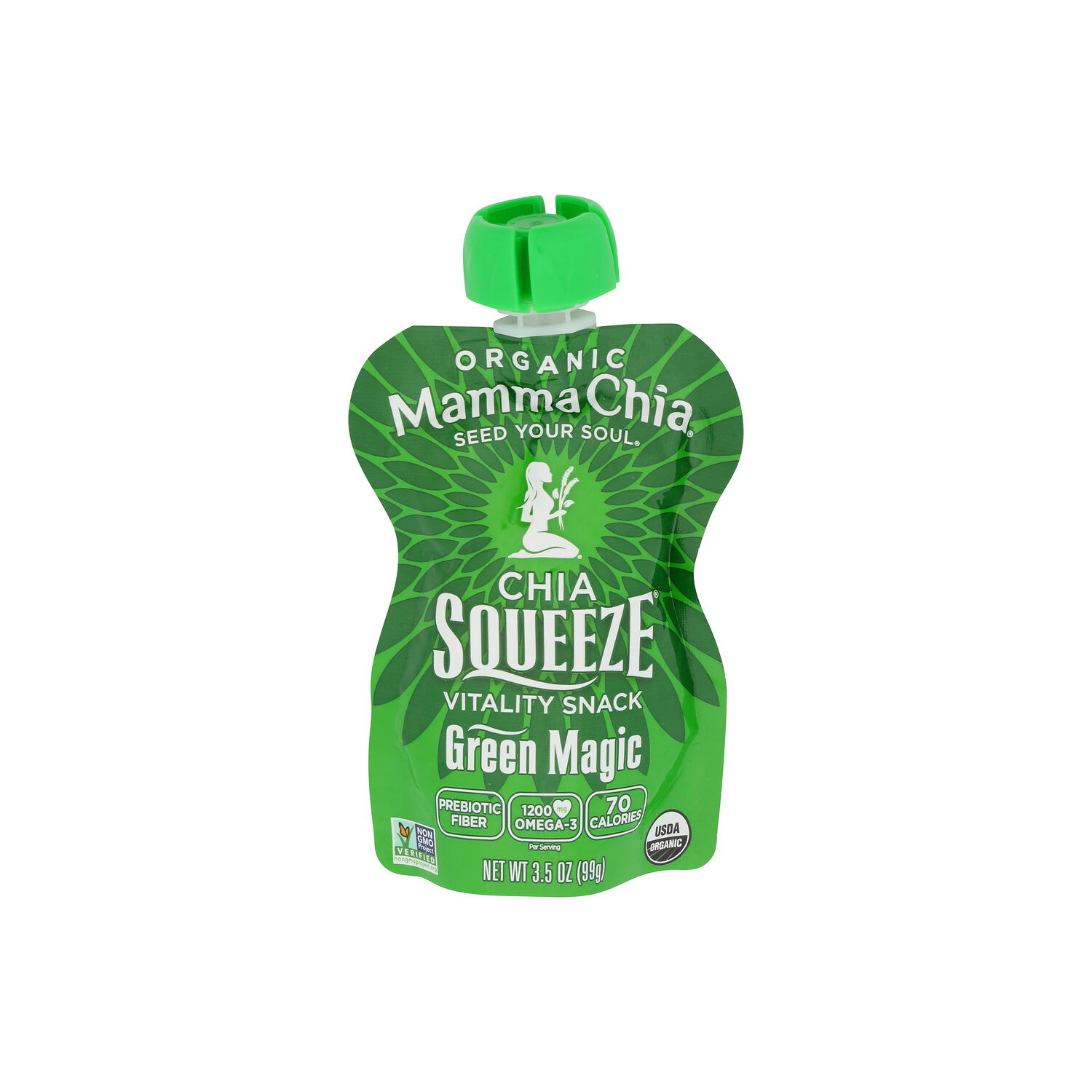 Mamma Chia Organic Green Magic Chia Squeeze - 3.5 Ounce Image 1 of 4