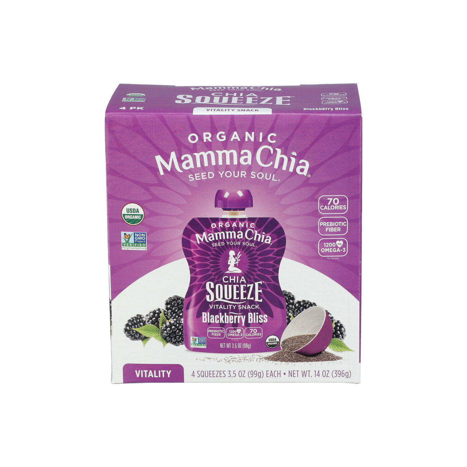Mamma Chia Squeeze - 3.5 Ounce - 4 Count Image 1 of 3