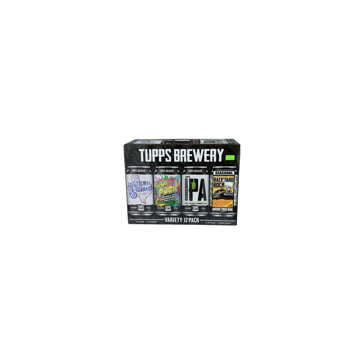 Tupps Brewery Variety 12 Pack - 12 Ounce Image 1 of 2
