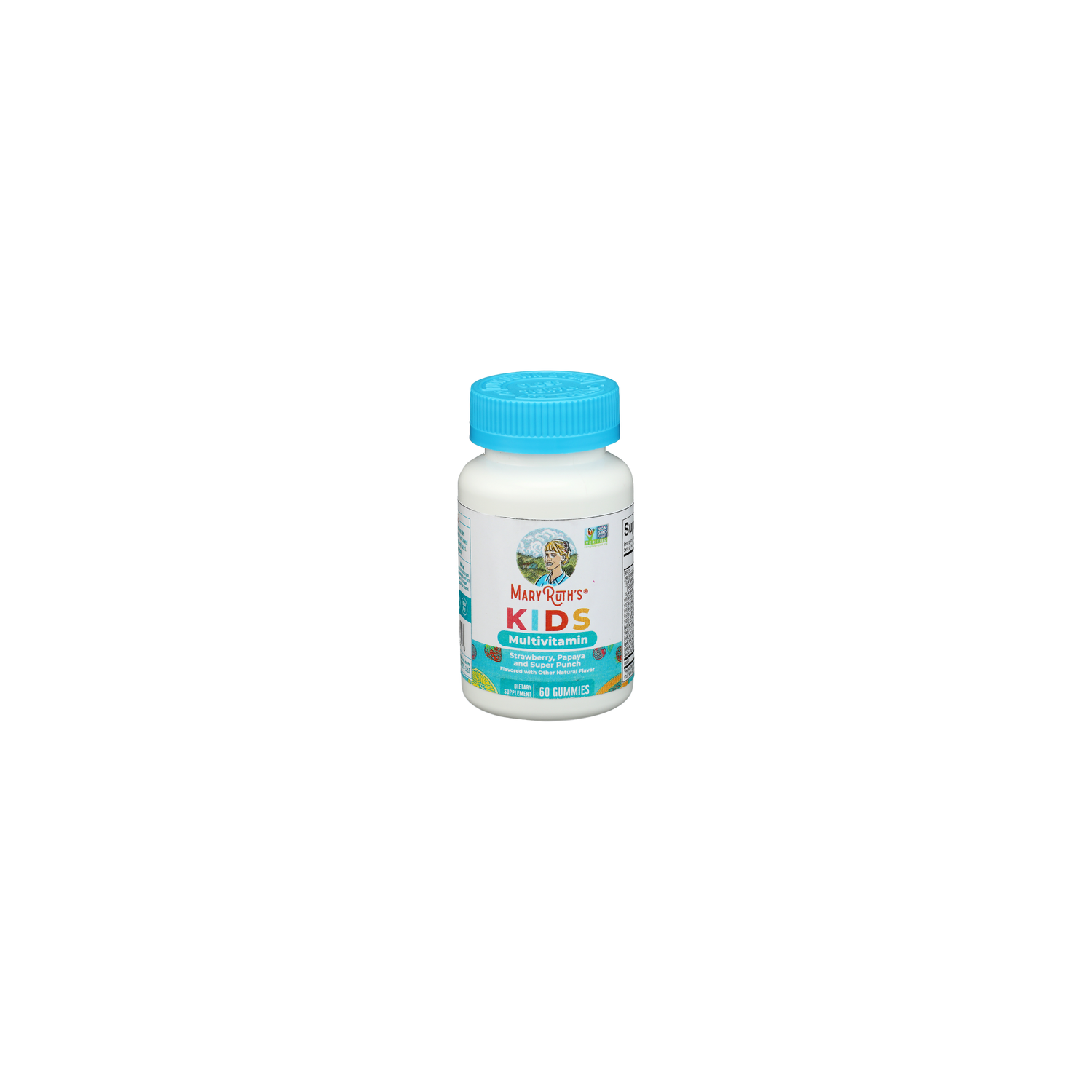 MaryRuth's Kids' Sugar-Free Vegan Multivitamin Gummies - 60 Count Image 1 of 2