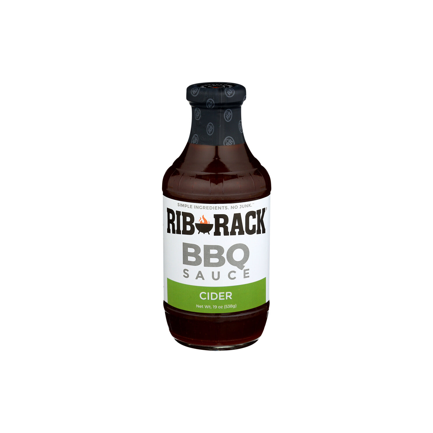 Rib Rack BBQ Sauce Cider - 19 Ounce Image 1 of 2