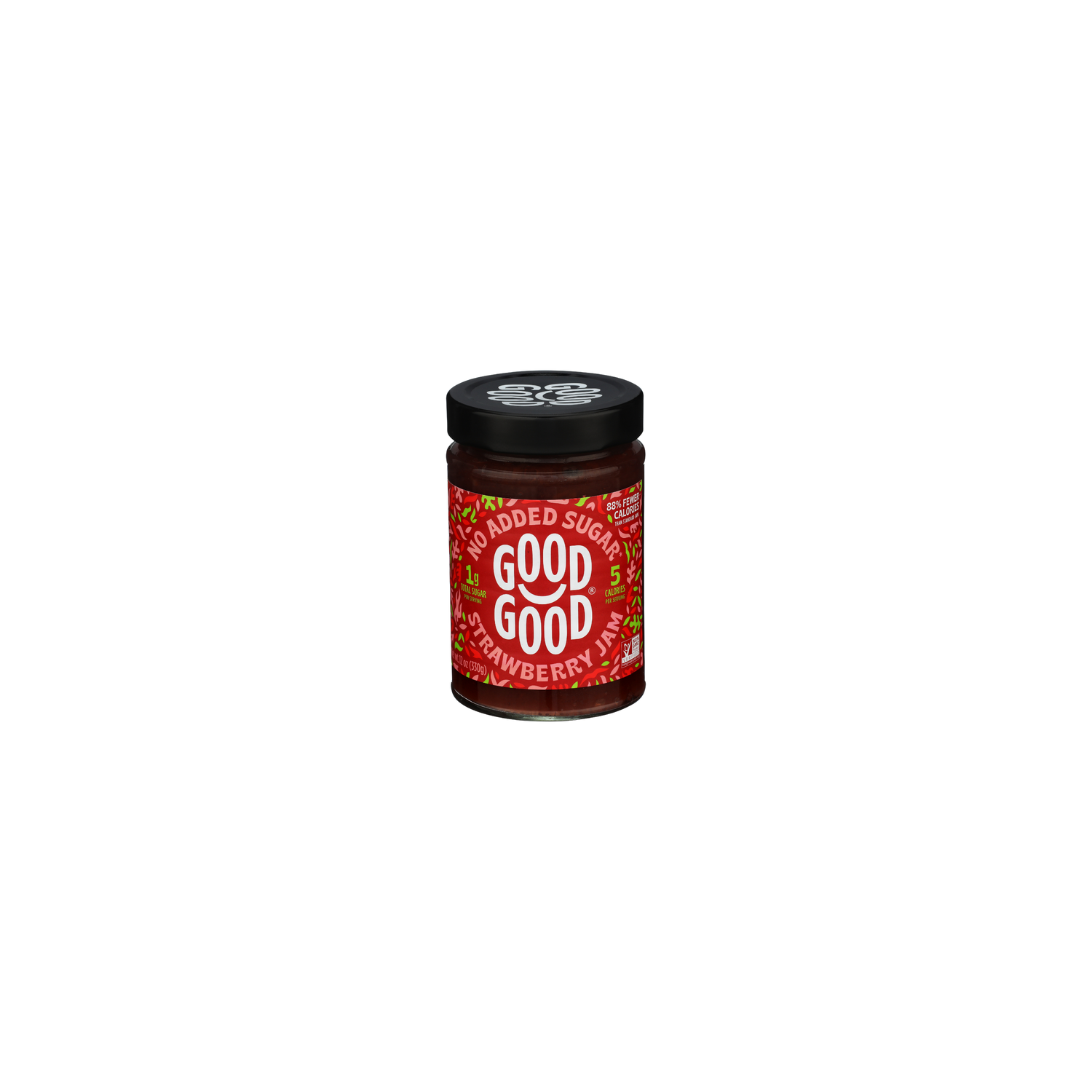 Good Good Strawberry Jam Sweet Keto Friendly - 12 Ounce Image 1 of 4