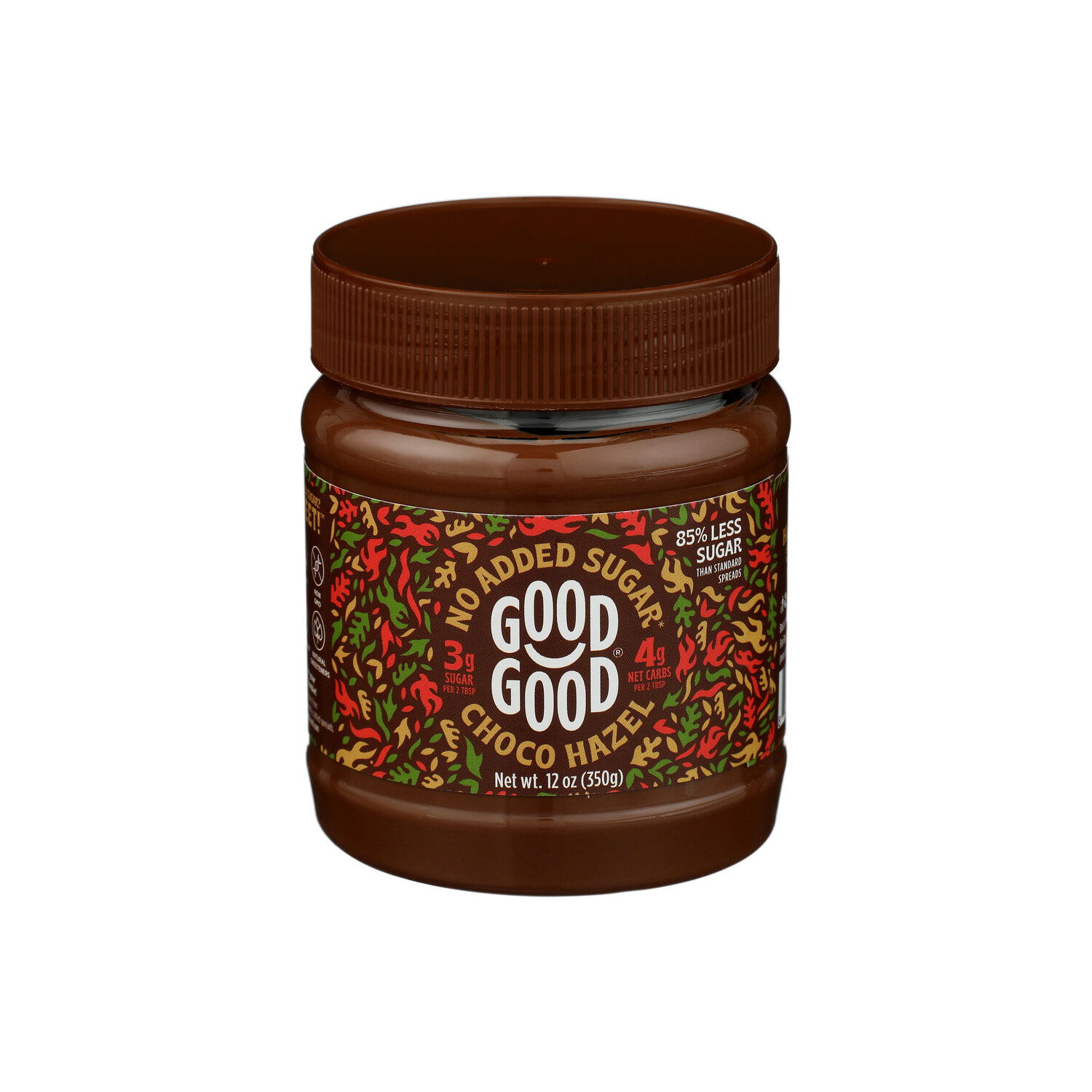 Good Good Hazelnut Spread Choco Hazel No Added Sugar - 12 Ounce